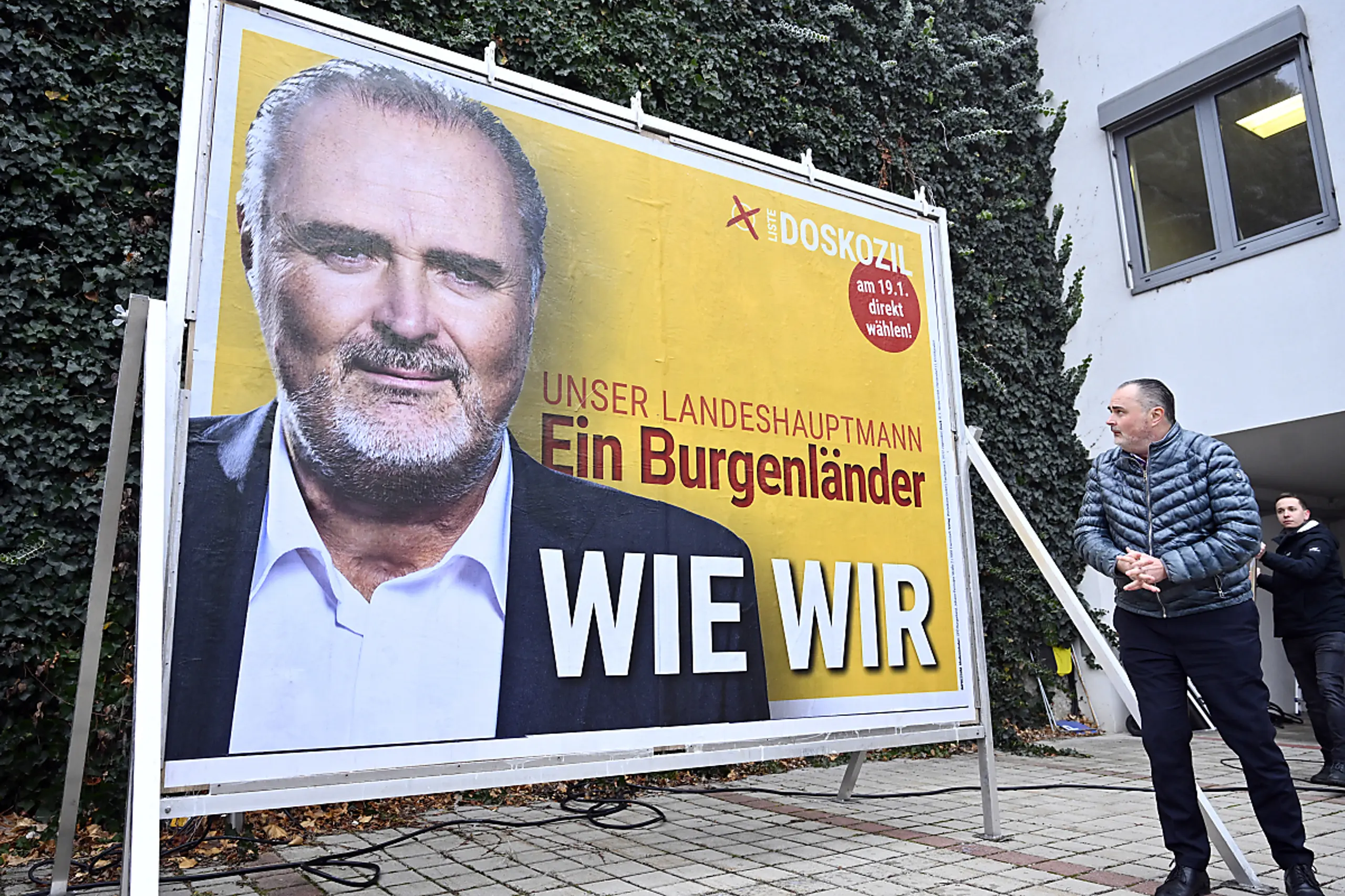 Hans Peter Doskozil startet neue Plakatwelle