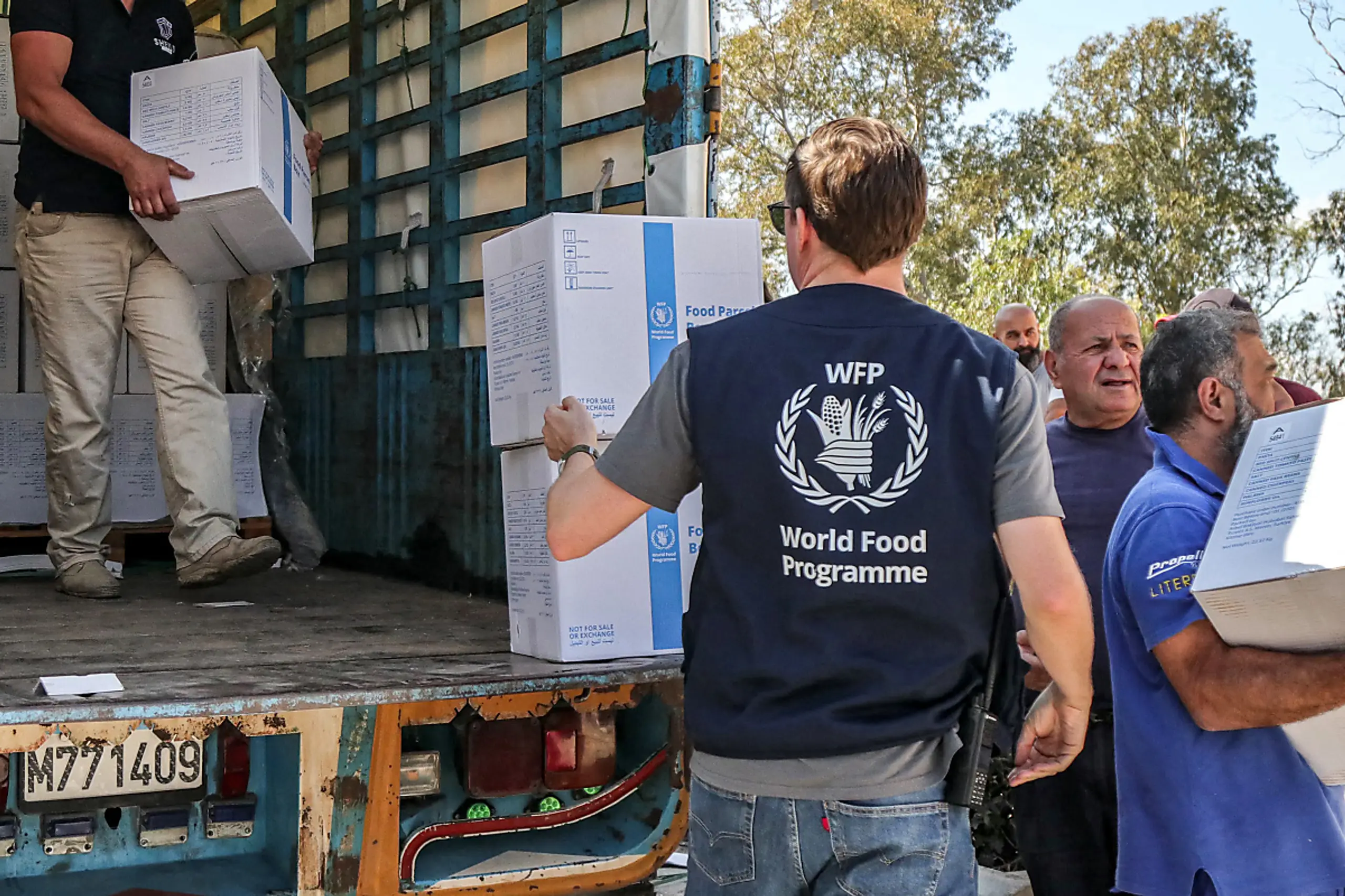 WFP-Mitarbeiter im Einsatz (Themenbild)