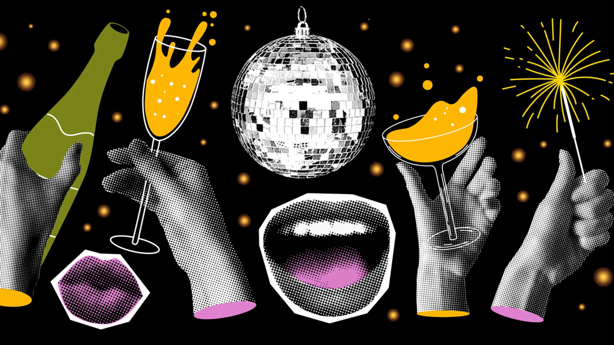 Grafik Silvesterparty