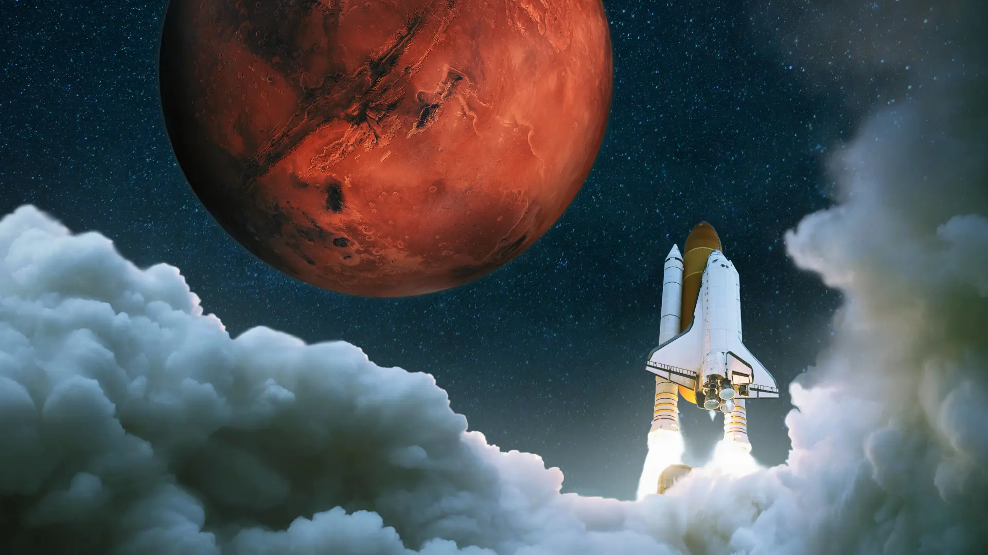 Eine Reise zum "Roten Planeten"
