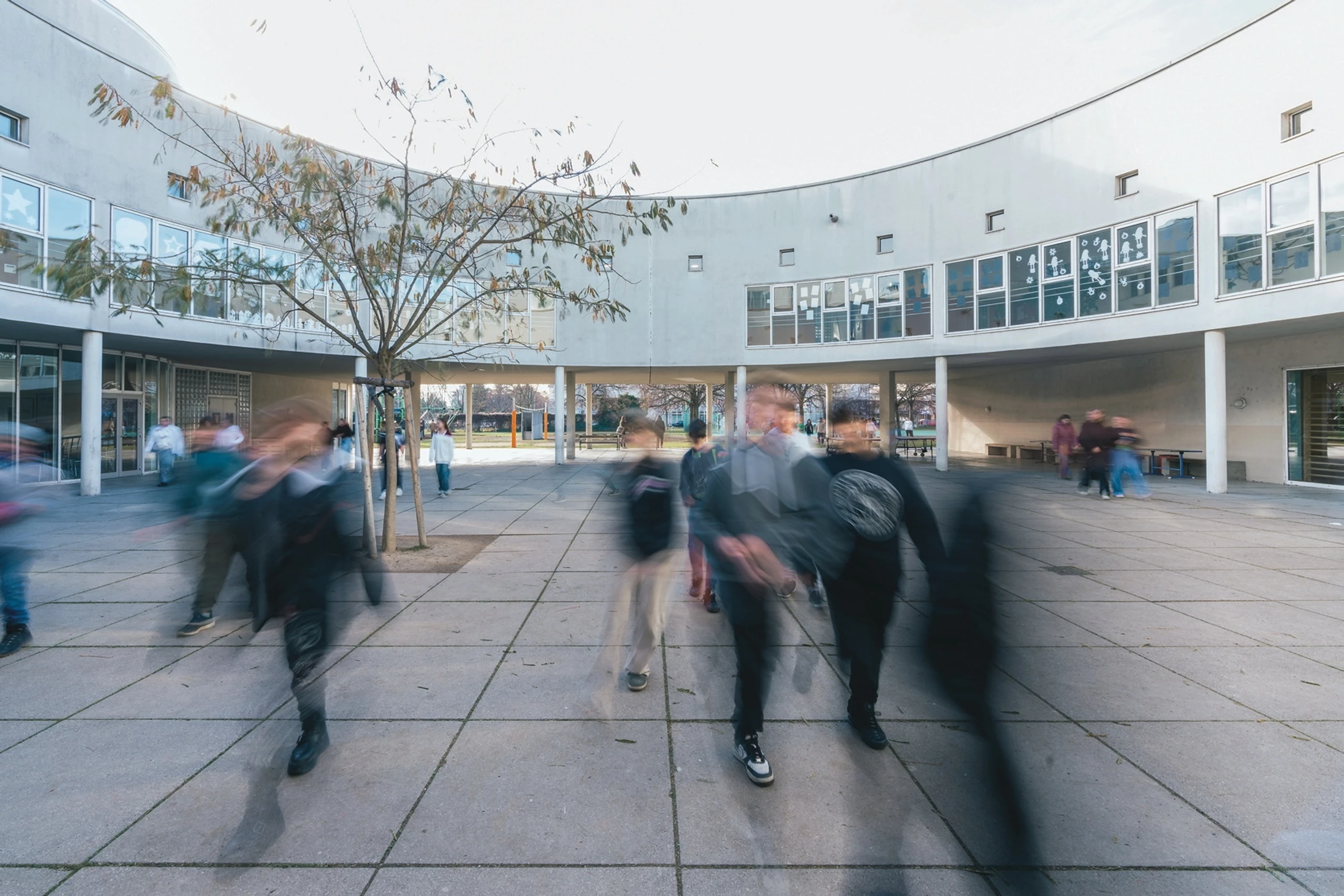 Blurred image background