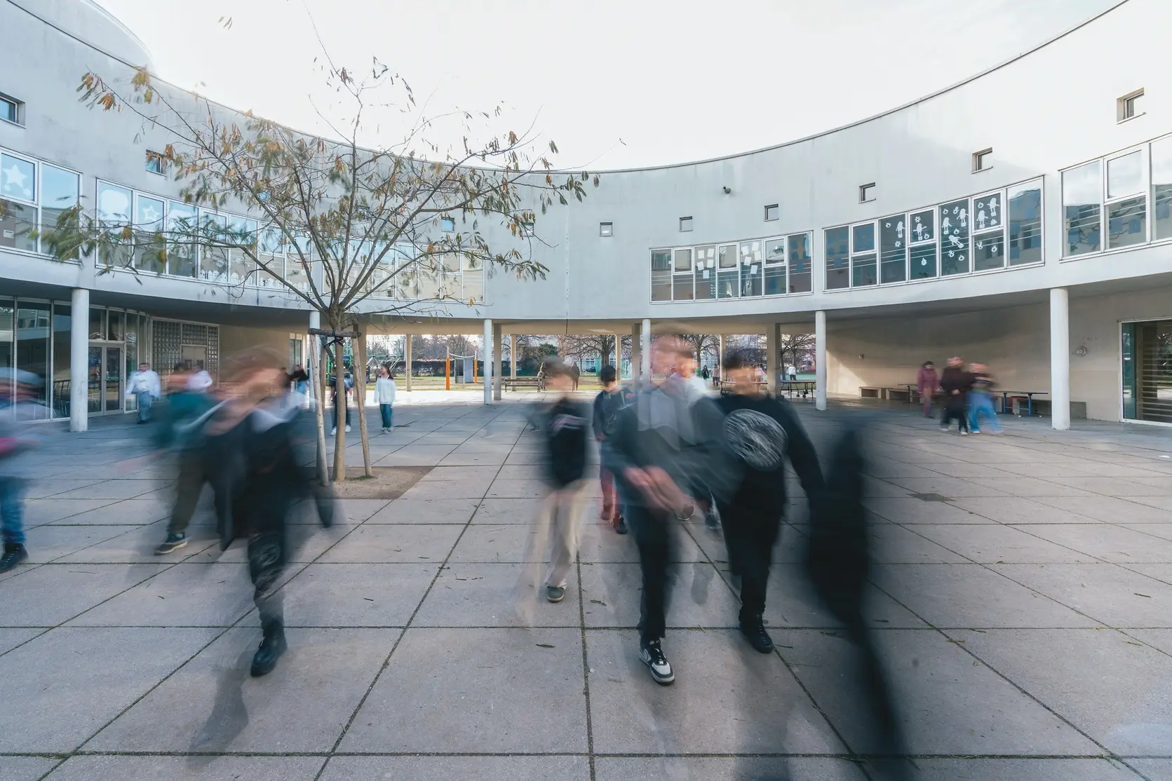 Blurred image background