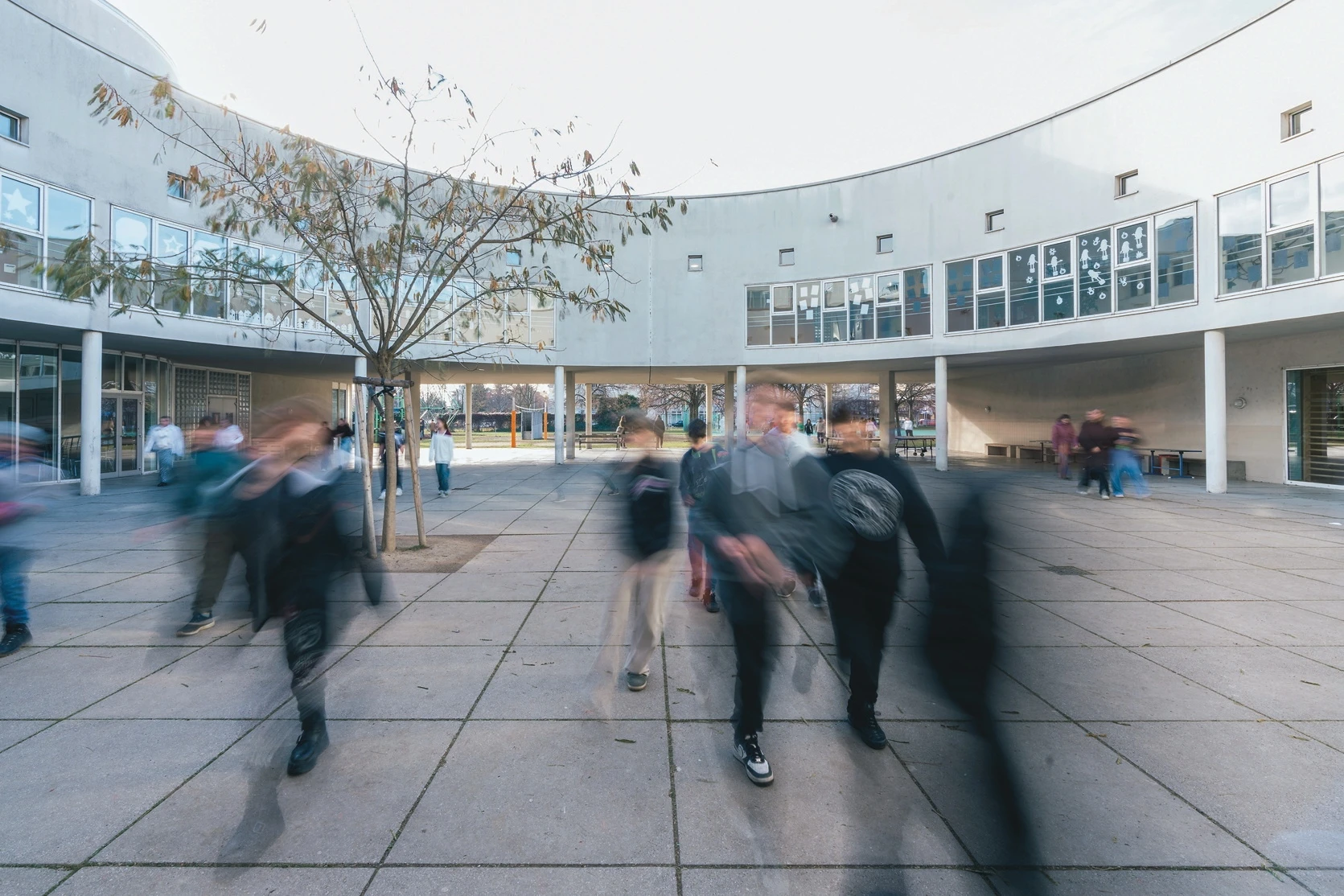 Blurred image background