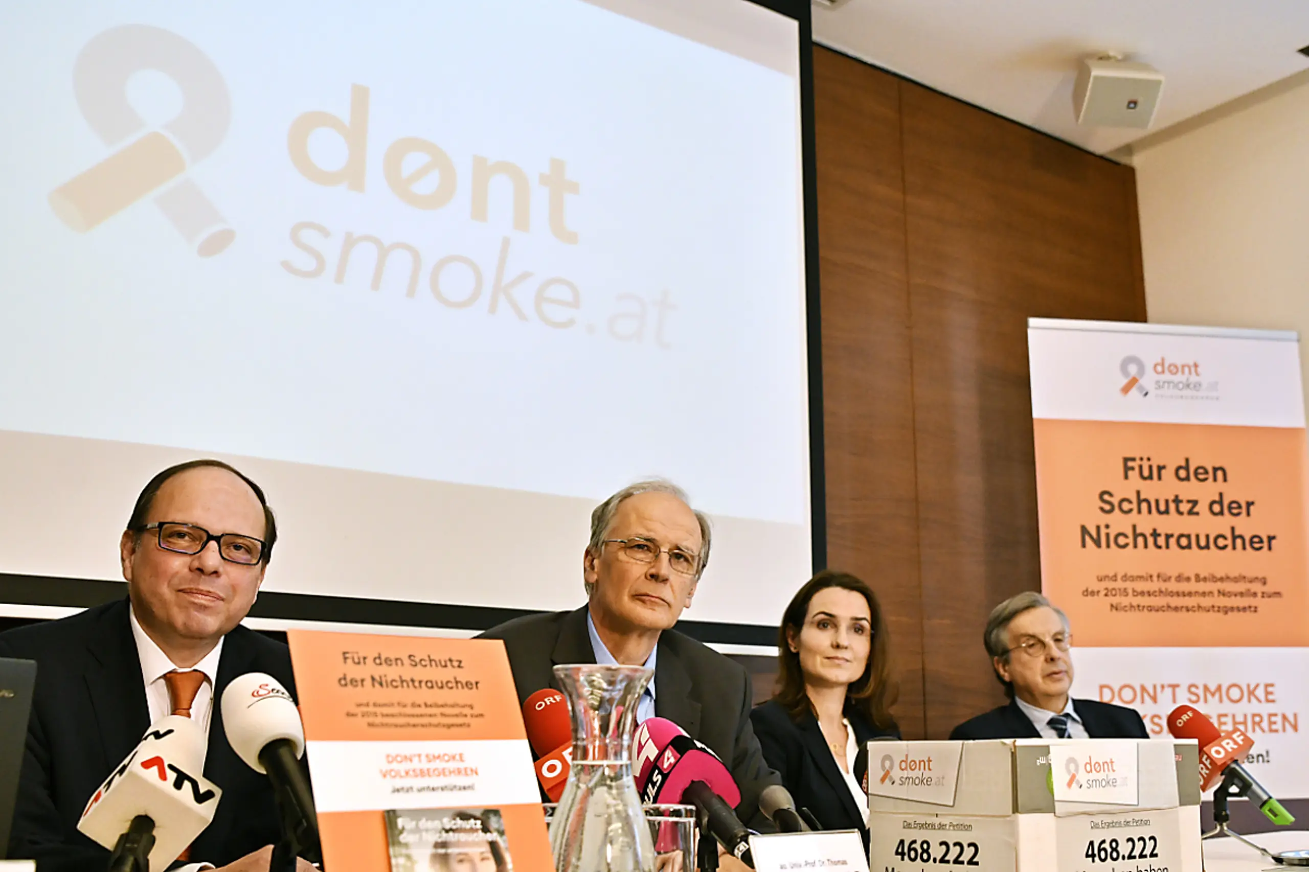 Erfolgreichstes Volksbegehren seit 2018 war "Don't smoke"