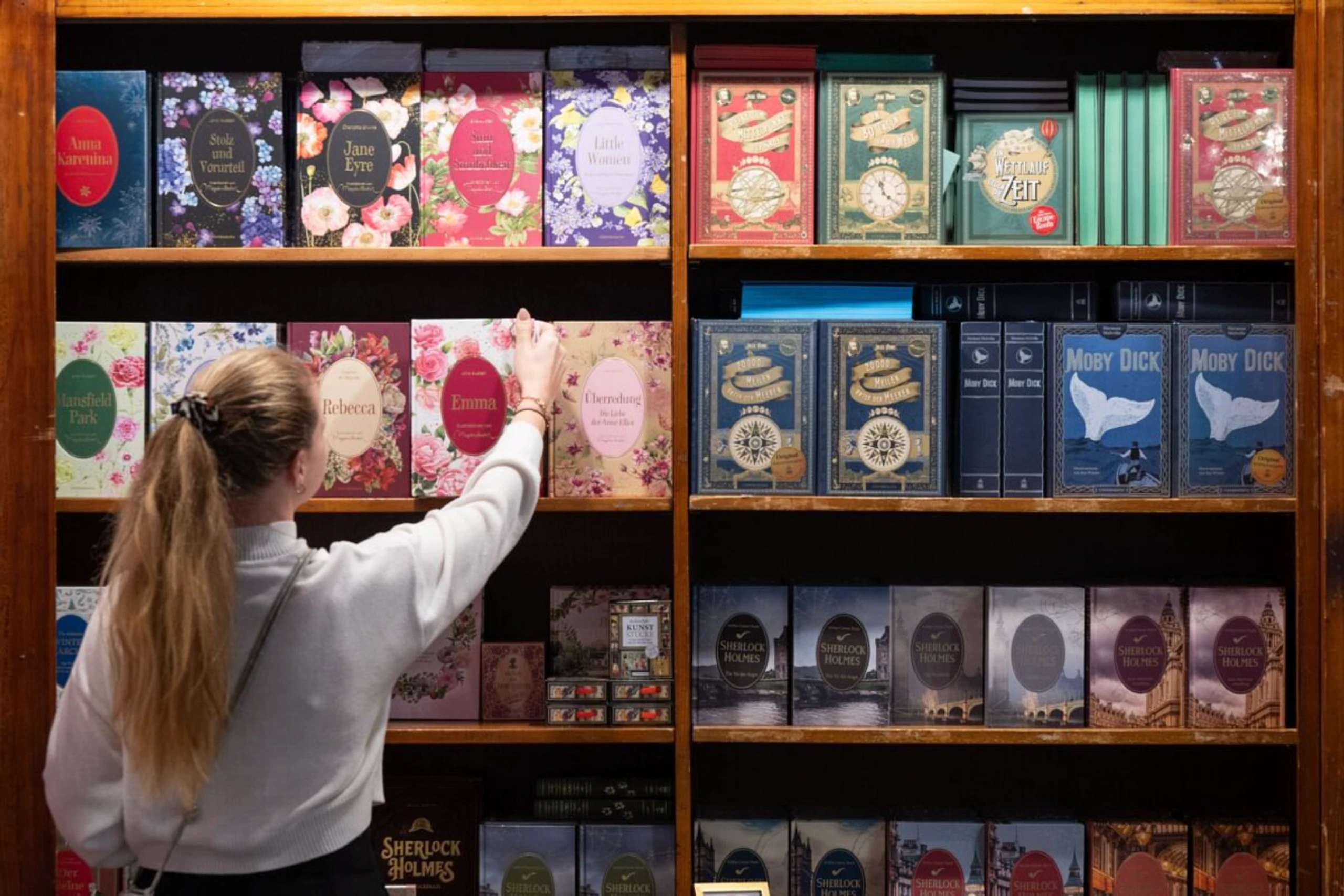 Bücher, die auf Booktok beliebt sind, füllen die Regale