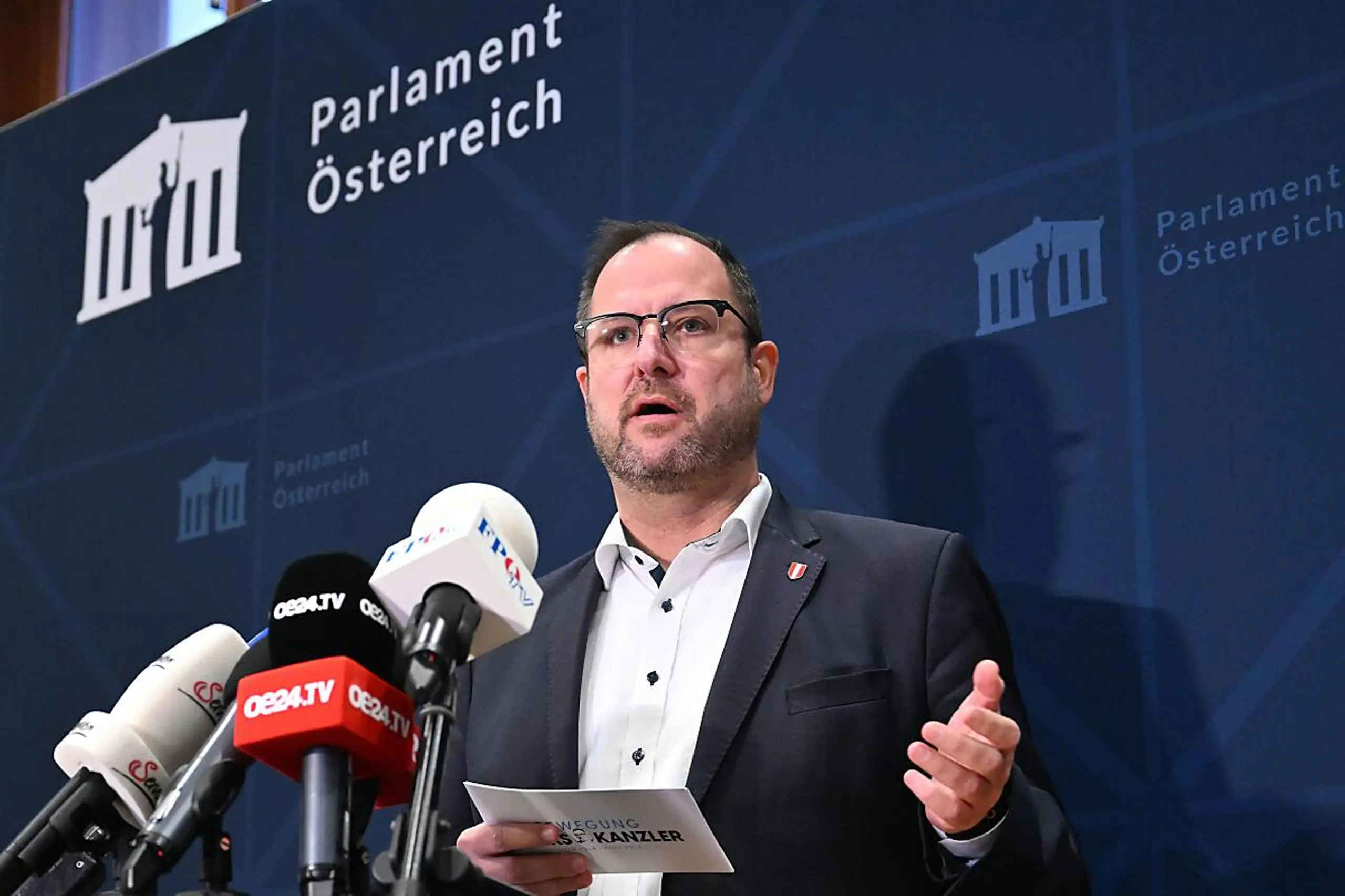 FPÖ-Verhandler Christian Hafenecker