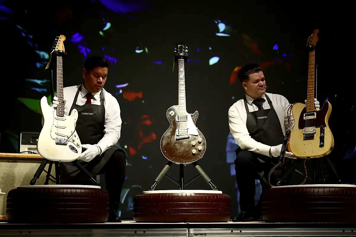 Gitarren von Jeff Beck heiß begehrt