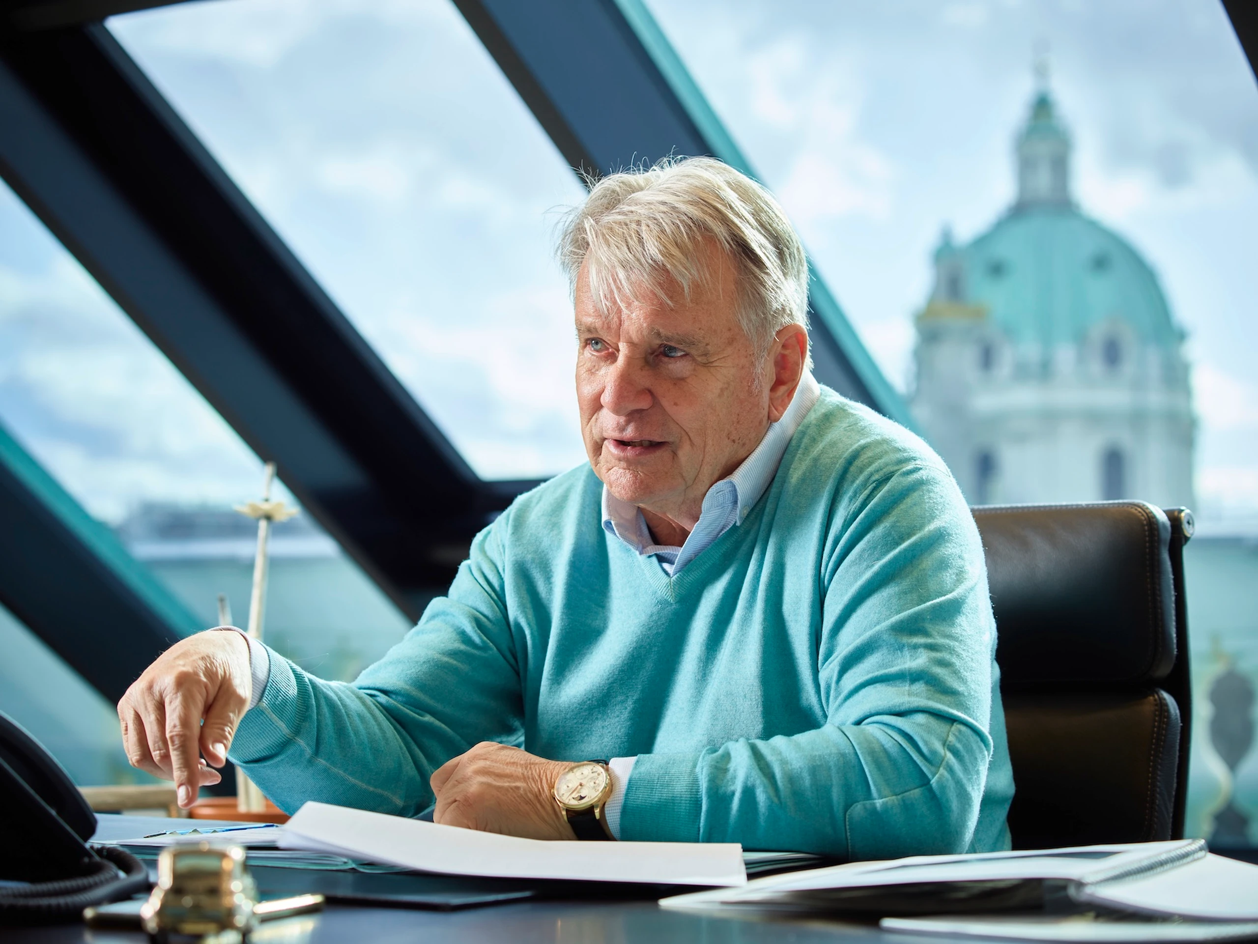 Hans Peter Haselsteiner wird Generalbevollmächtigter der Strabag