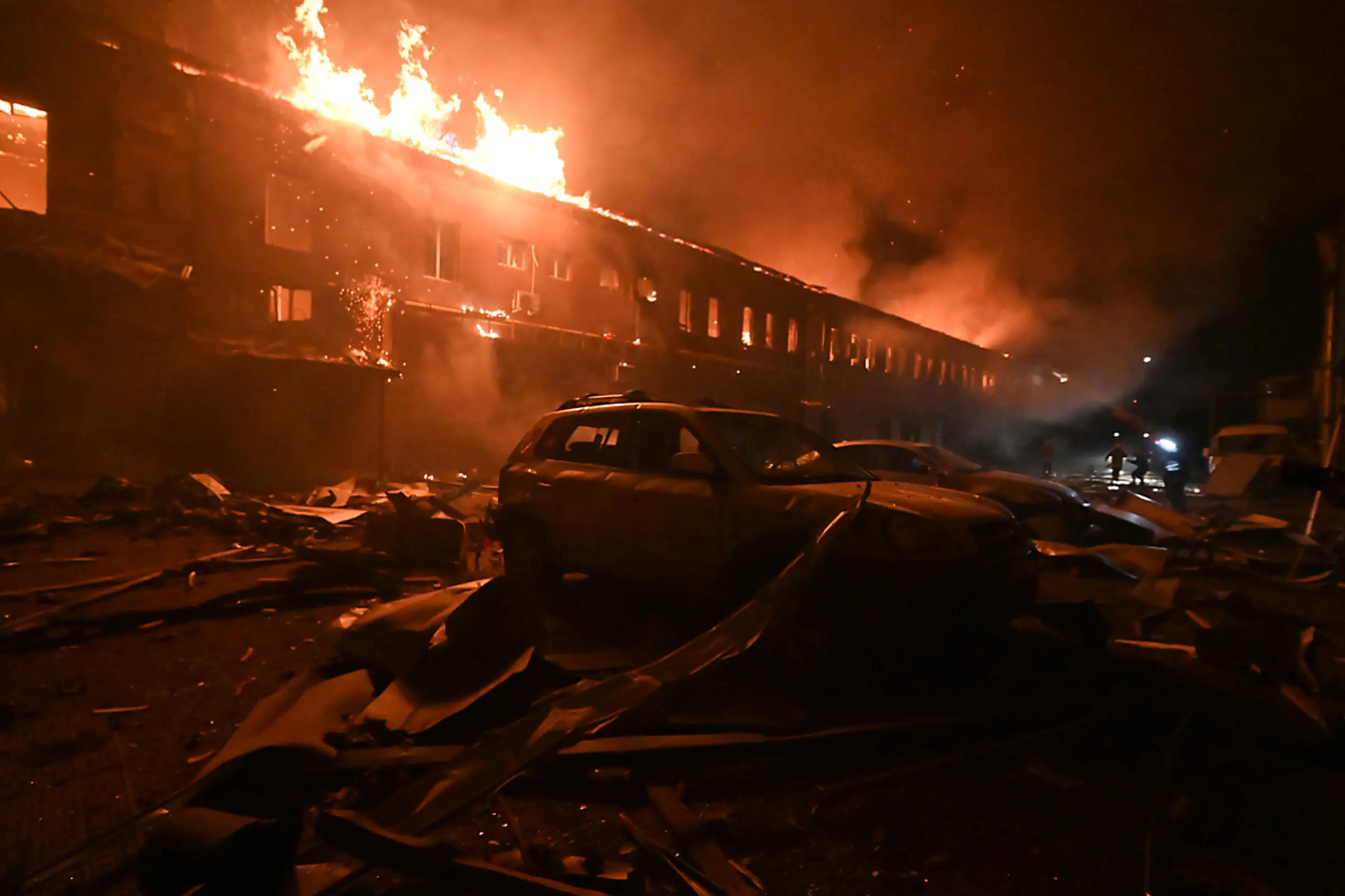 Verletzte bei russischem Angriff auf Charkiw