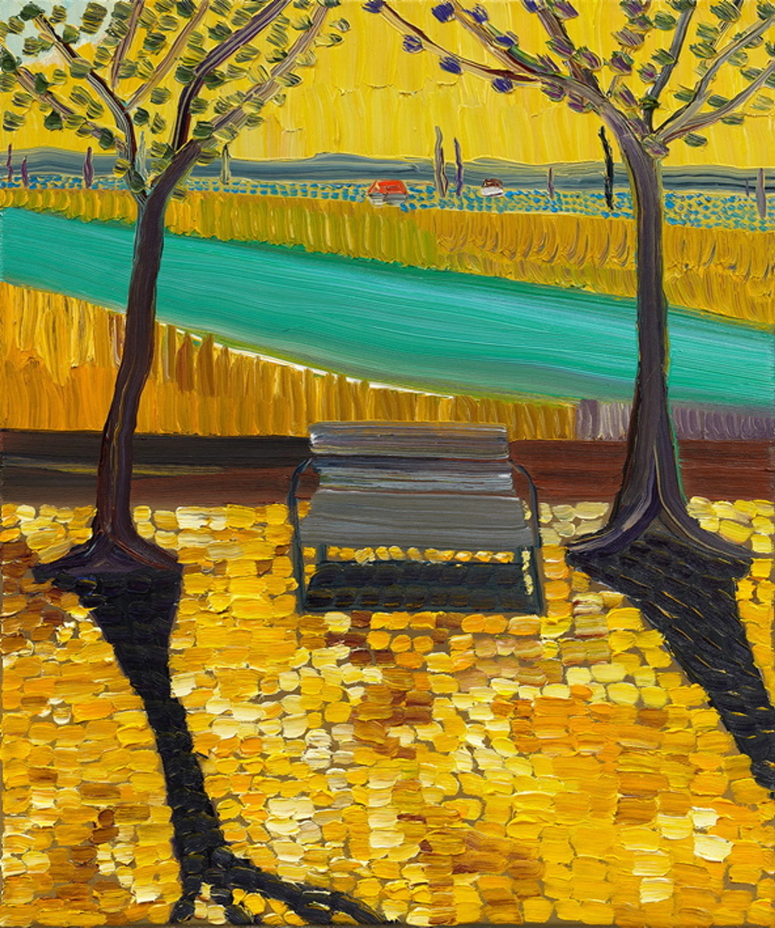 © Collection of Judith and Danny Tobey © 2025 Matthew Wong Foundation / Bildrecht Wien, 2025 Blurred image background