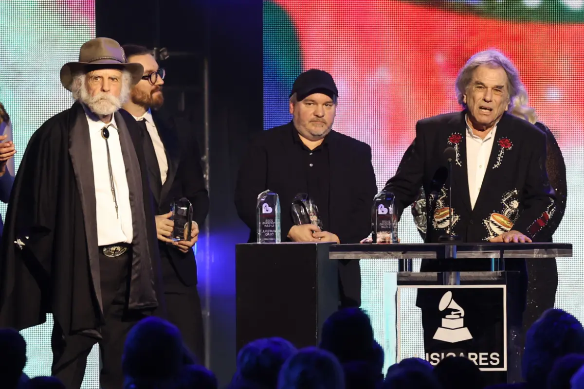 Grateful Dead nahmen den Preis in L.A. entgegen