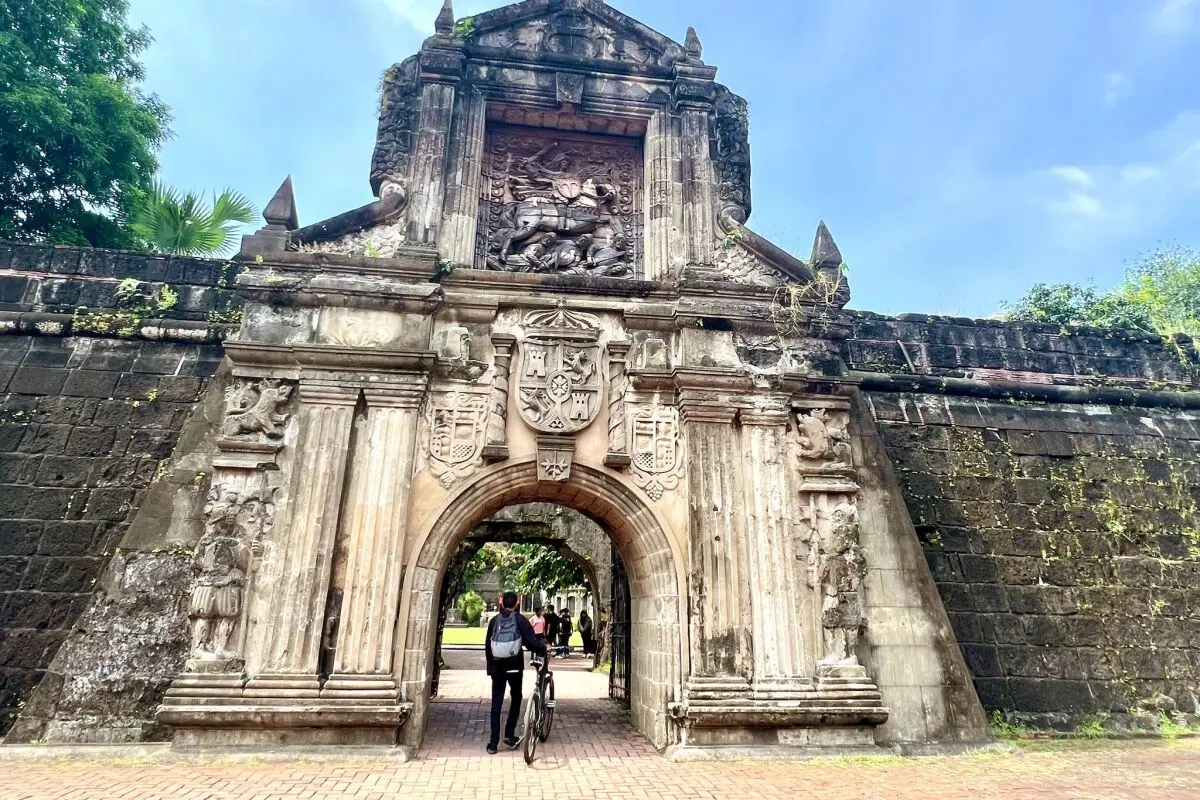 Attraktion in Intramuros: Das im 16. Jahrhundert von den Spaniern gebaute Fort Santiago