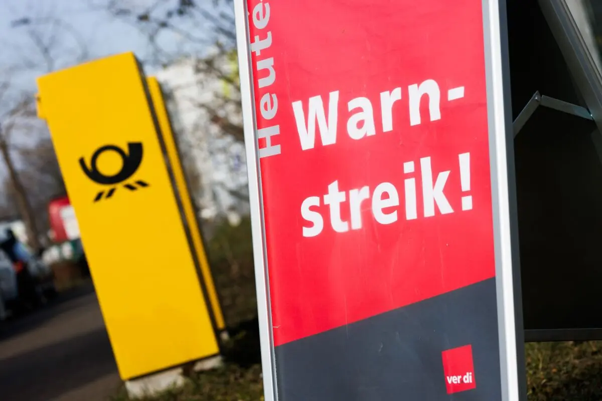 Auch Pakete betroffen - Nur Teil der Zustellstützpunkte wird bestreikt