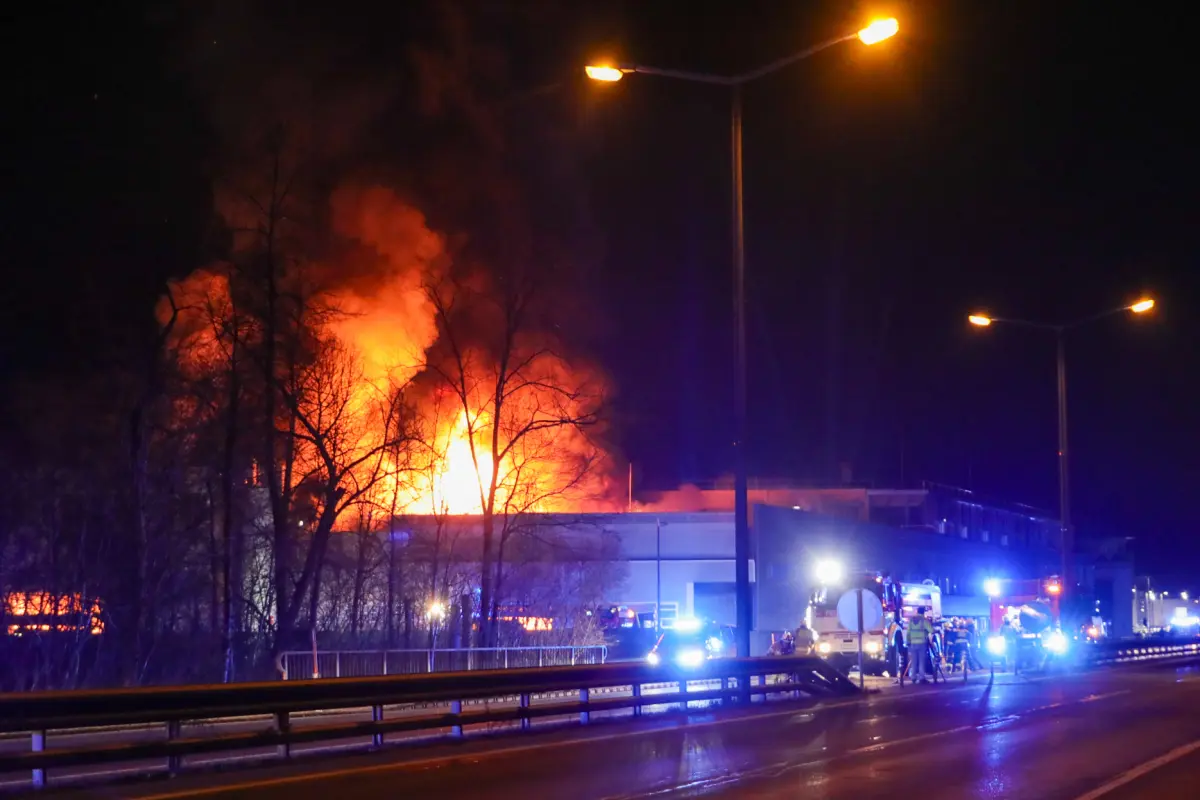 Für Salzburgs Feuerwehr gab es Großalarm.