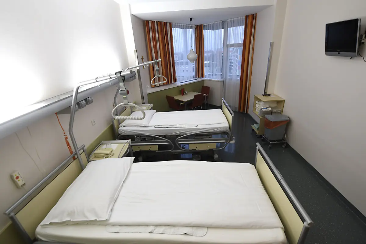 Der Brand brach in einem Patientenzimmer aus