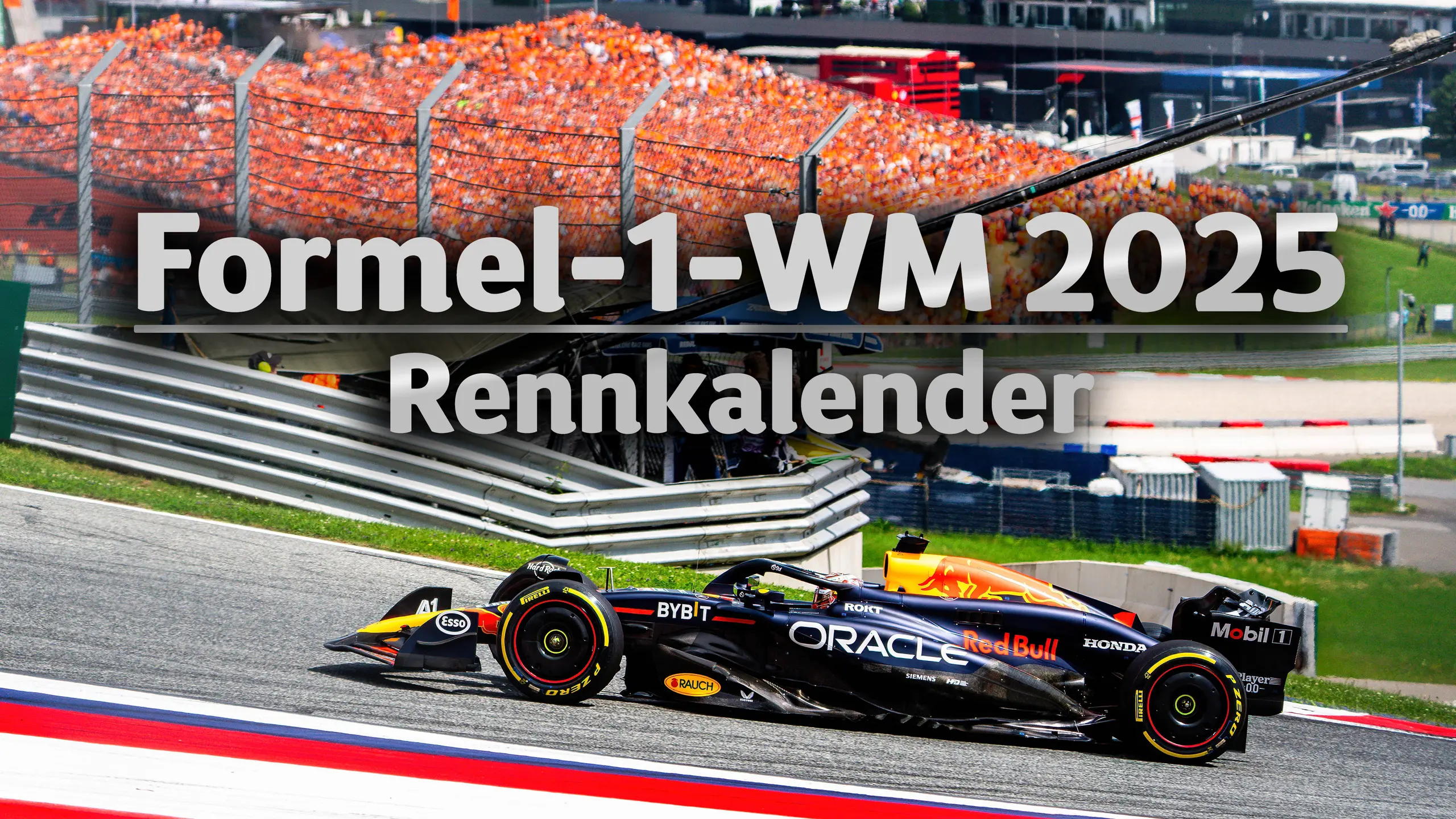 Rennkalender zur Formel-1-Weltmeisterschaft 2025: alle Rennen im Überblick!