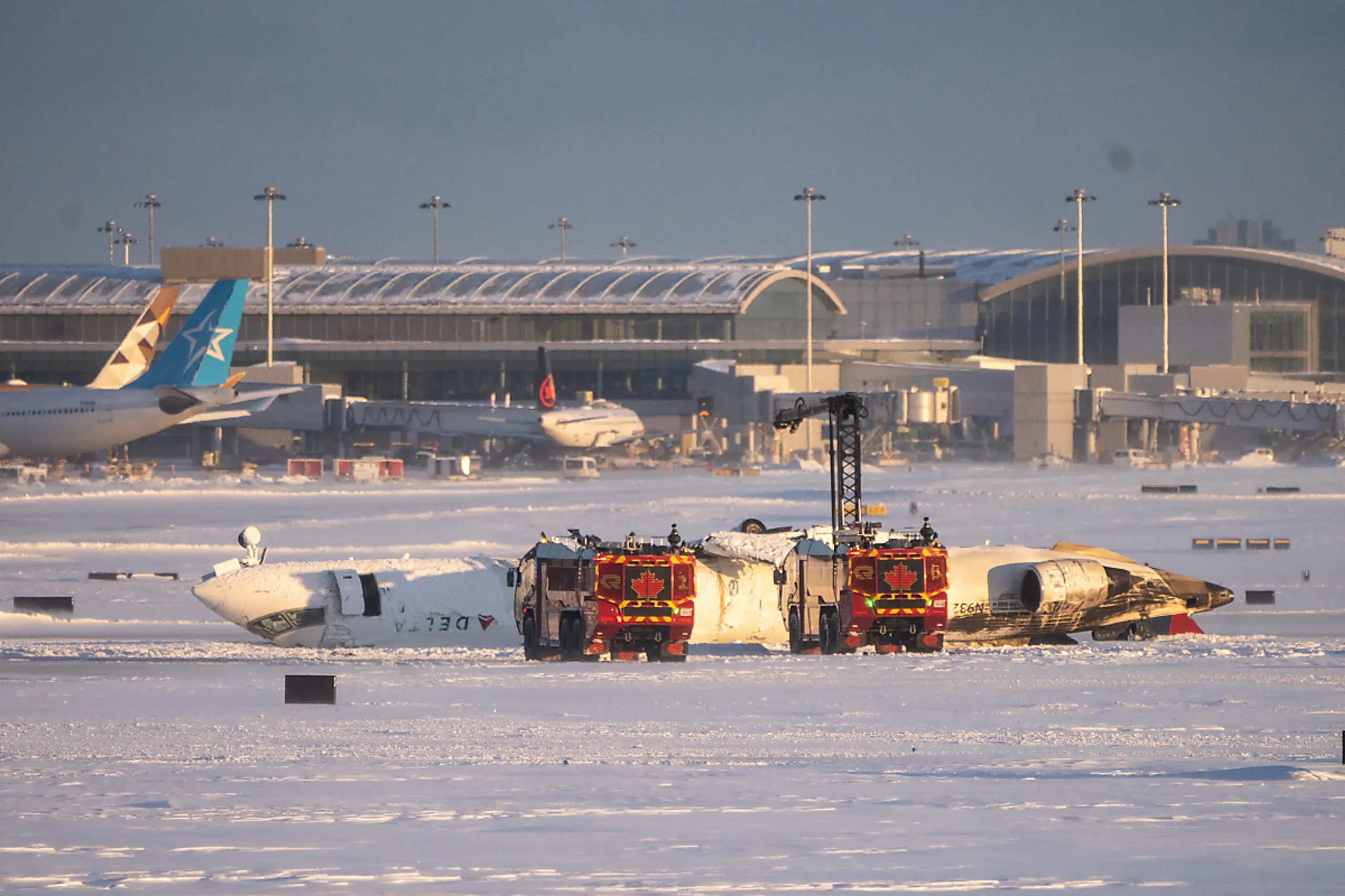 Es herrschten starker Wind und strenger Frost