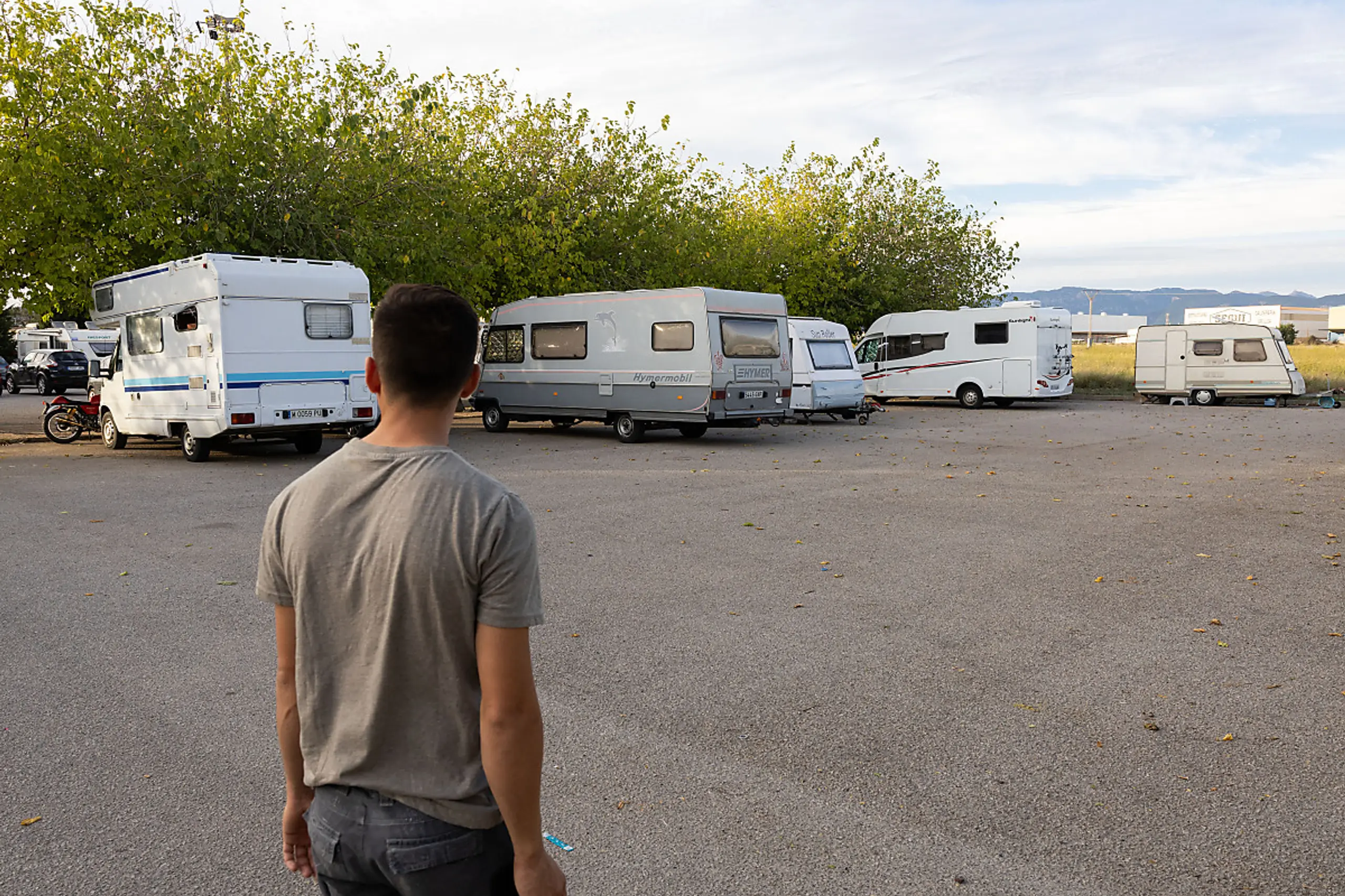 Zahlreiche Mallorquiner müssen wegen hoher Mieten in Camper wohnen