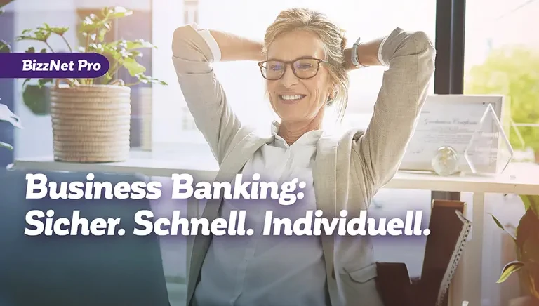 Business Banking neu definiert mit BizzNet Pro