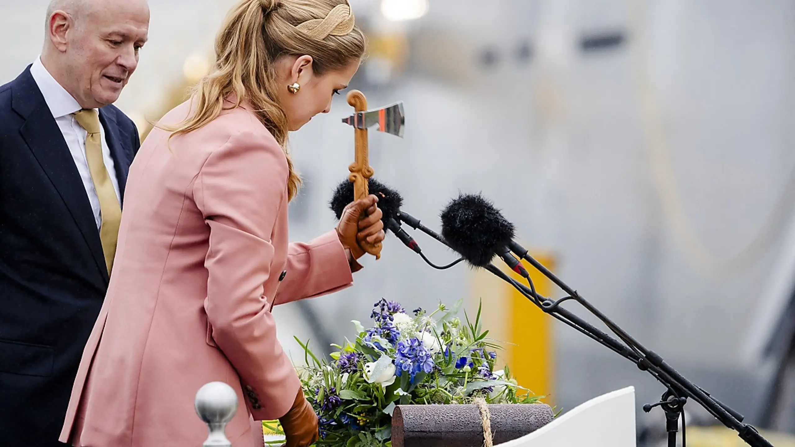 Die Kronprinzessin absolvierte ihre erste offizielle Solo-Amtshandlung