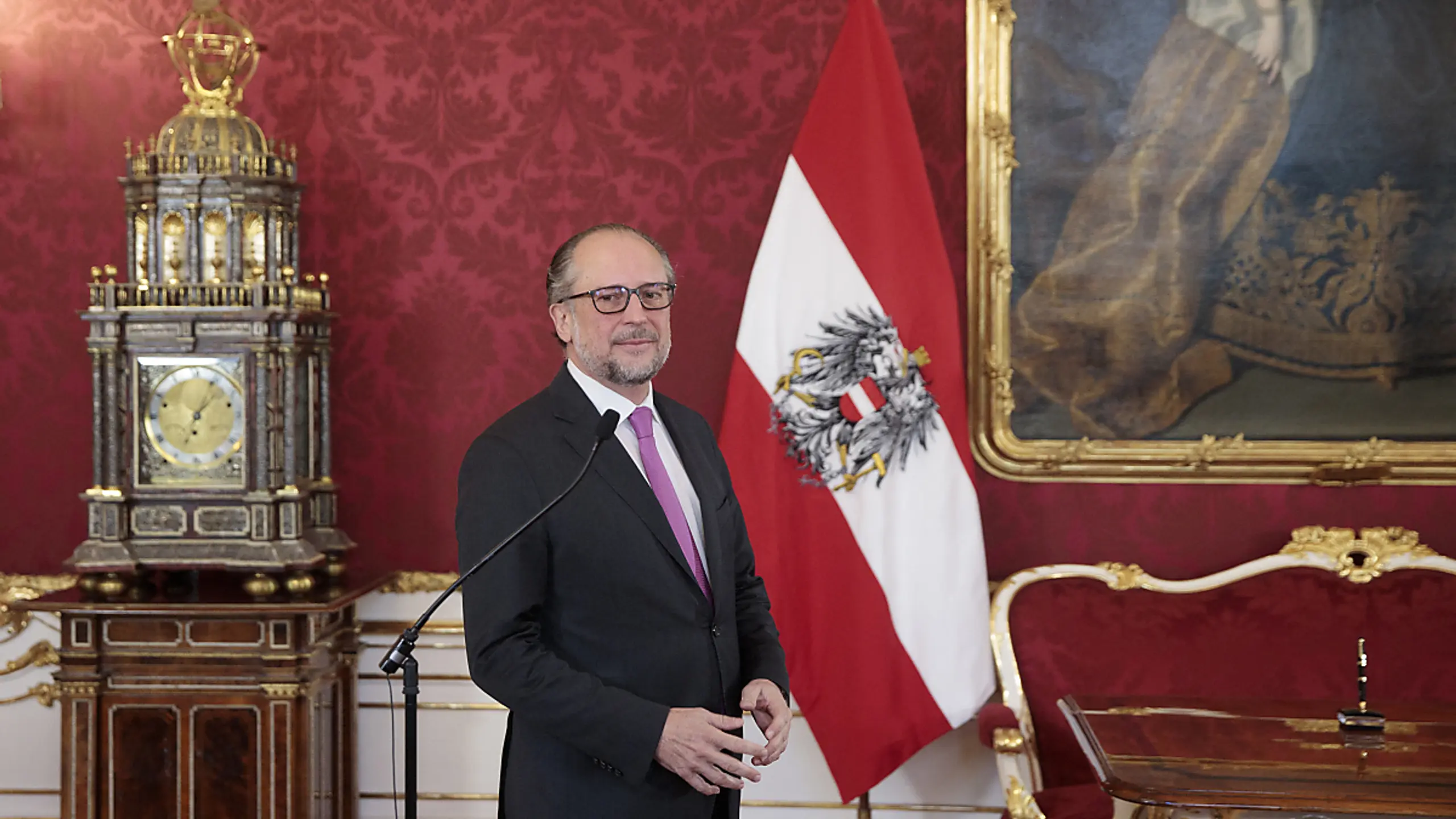 Außenminister Schallenberg vertritt Österreich