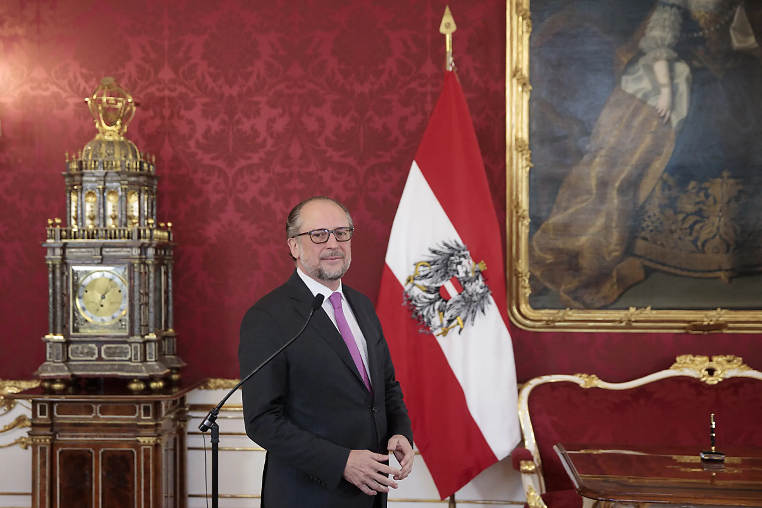 Außenminister Schallenberg vertritt Österreich