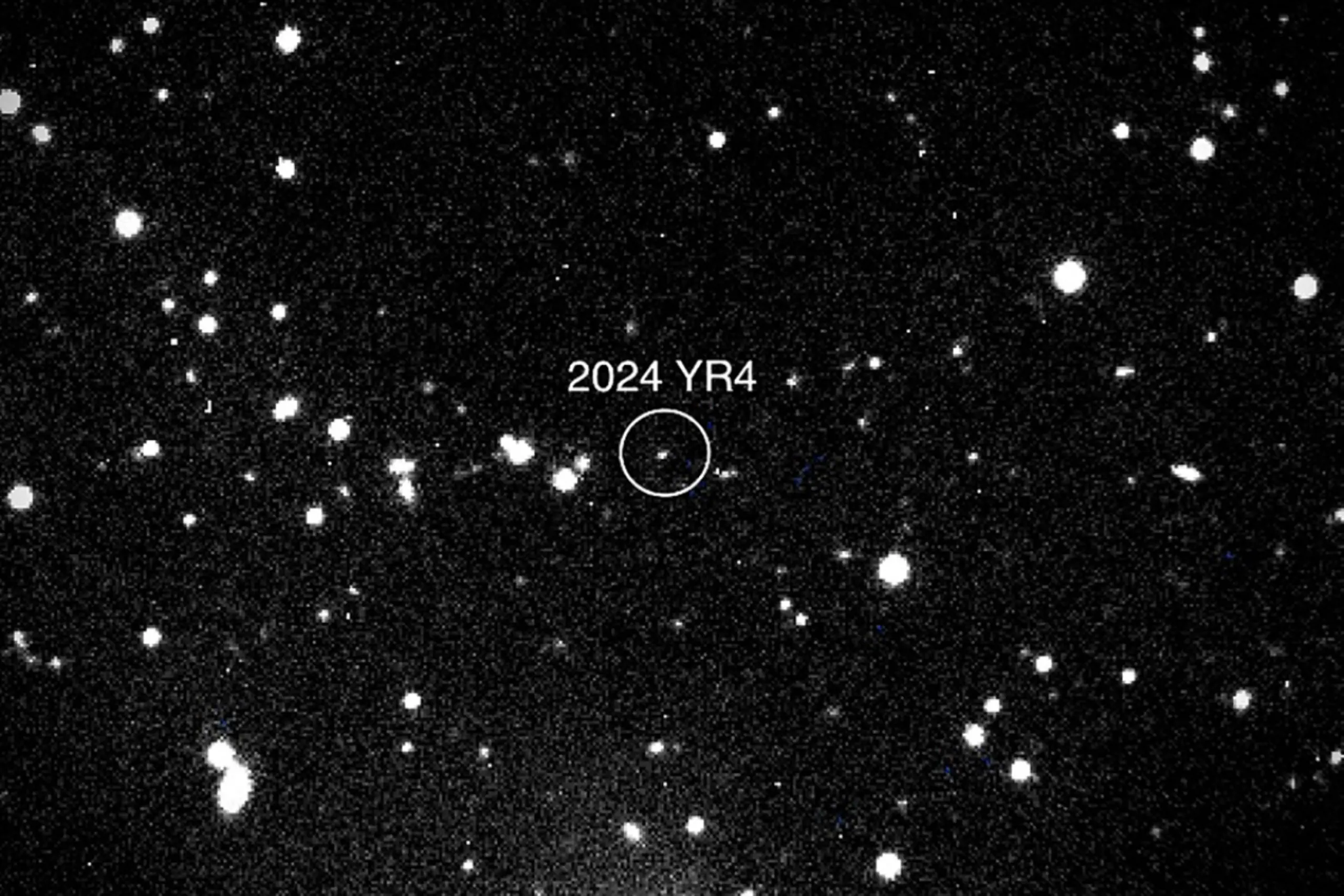 Der Asteroid wurde zum ersten Mal am 27. Dezember 2024 gesichtet