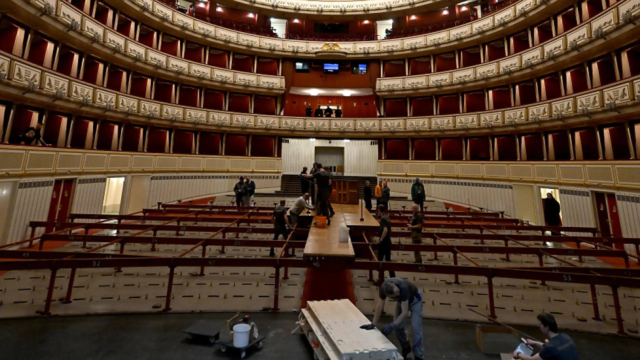 Die Vorbereitungen in der Staatsoper laufen auf Hochtouren