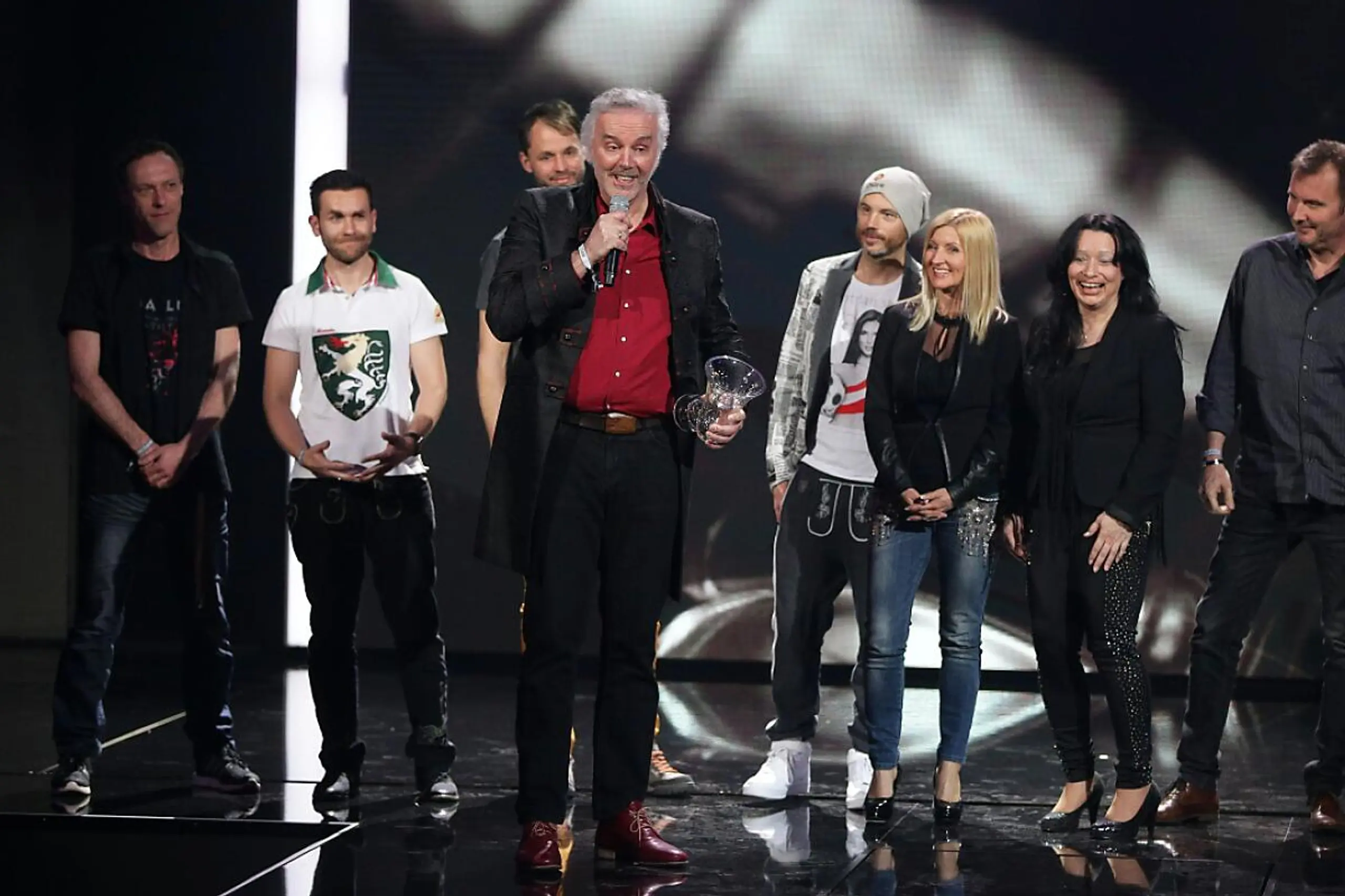 Für die Band ist es nicht der erste Amadeus (hier bei der Gala 2016)