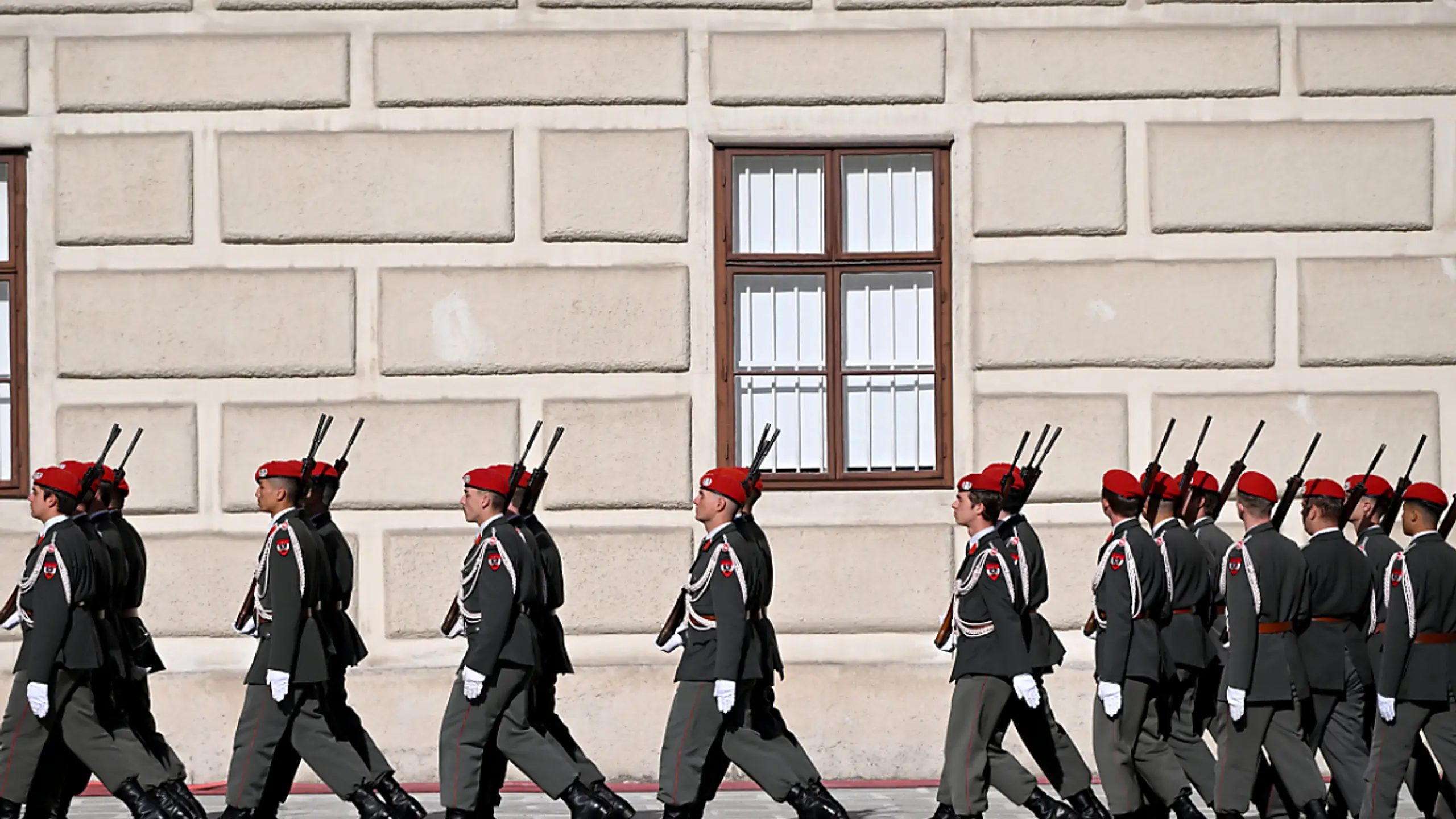 Gardesoldaten des österreichischen Bundesheers (Symbolbild)