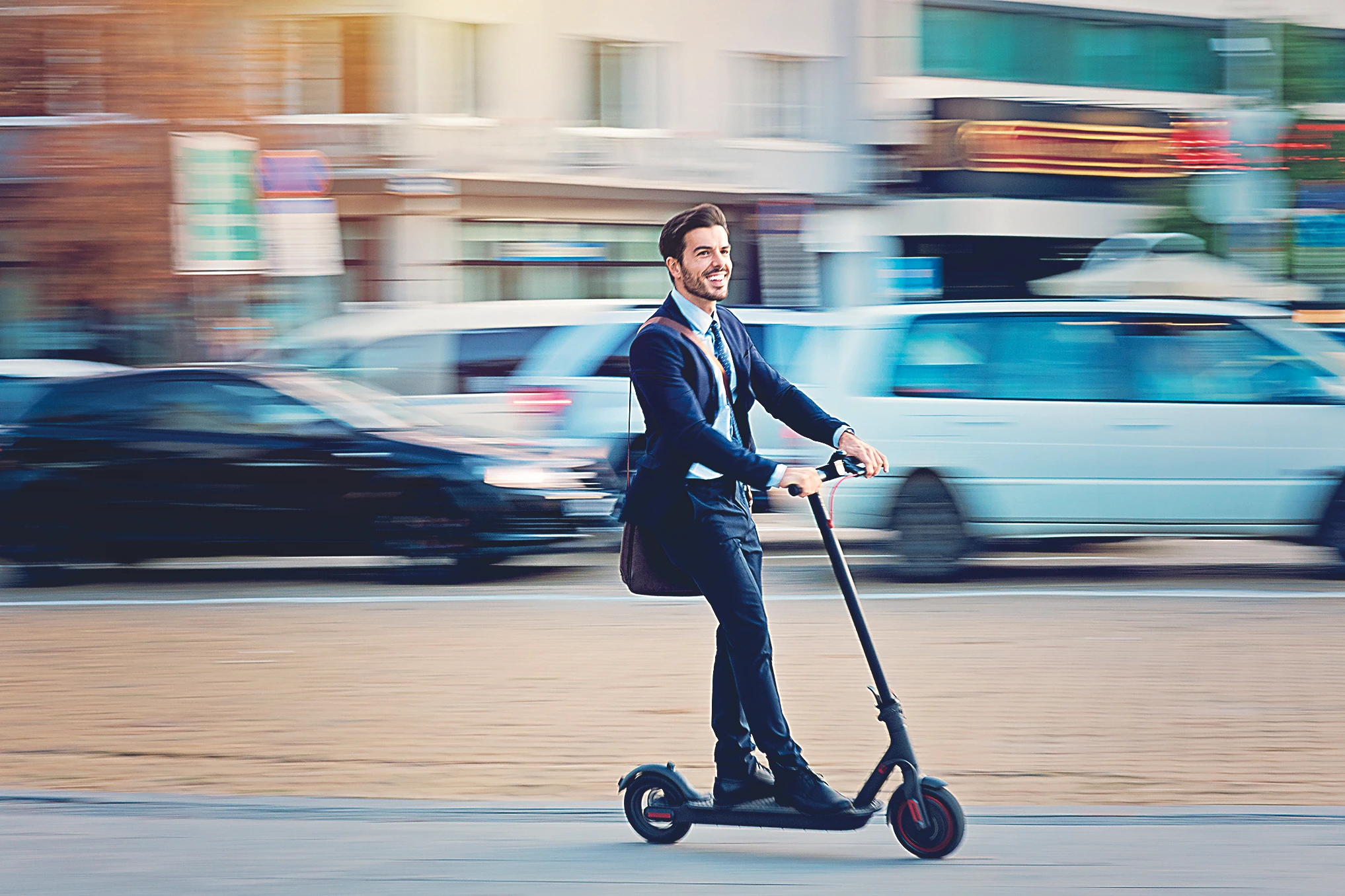 Rechtstipp: Mit dem E-Scooter am Arbeitsweg