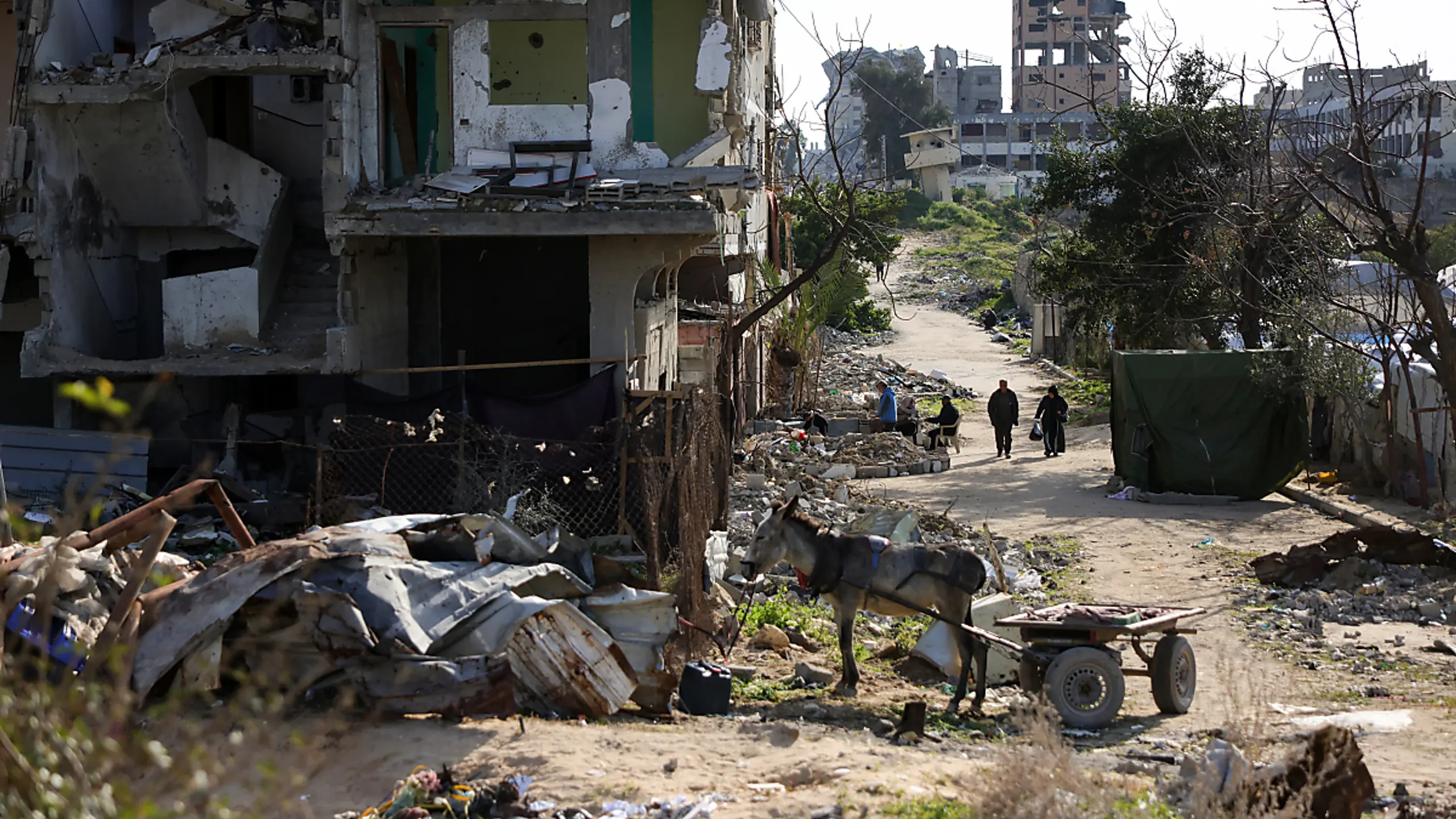 Gazastreifen ist auf Hilfe von außen angewiesen