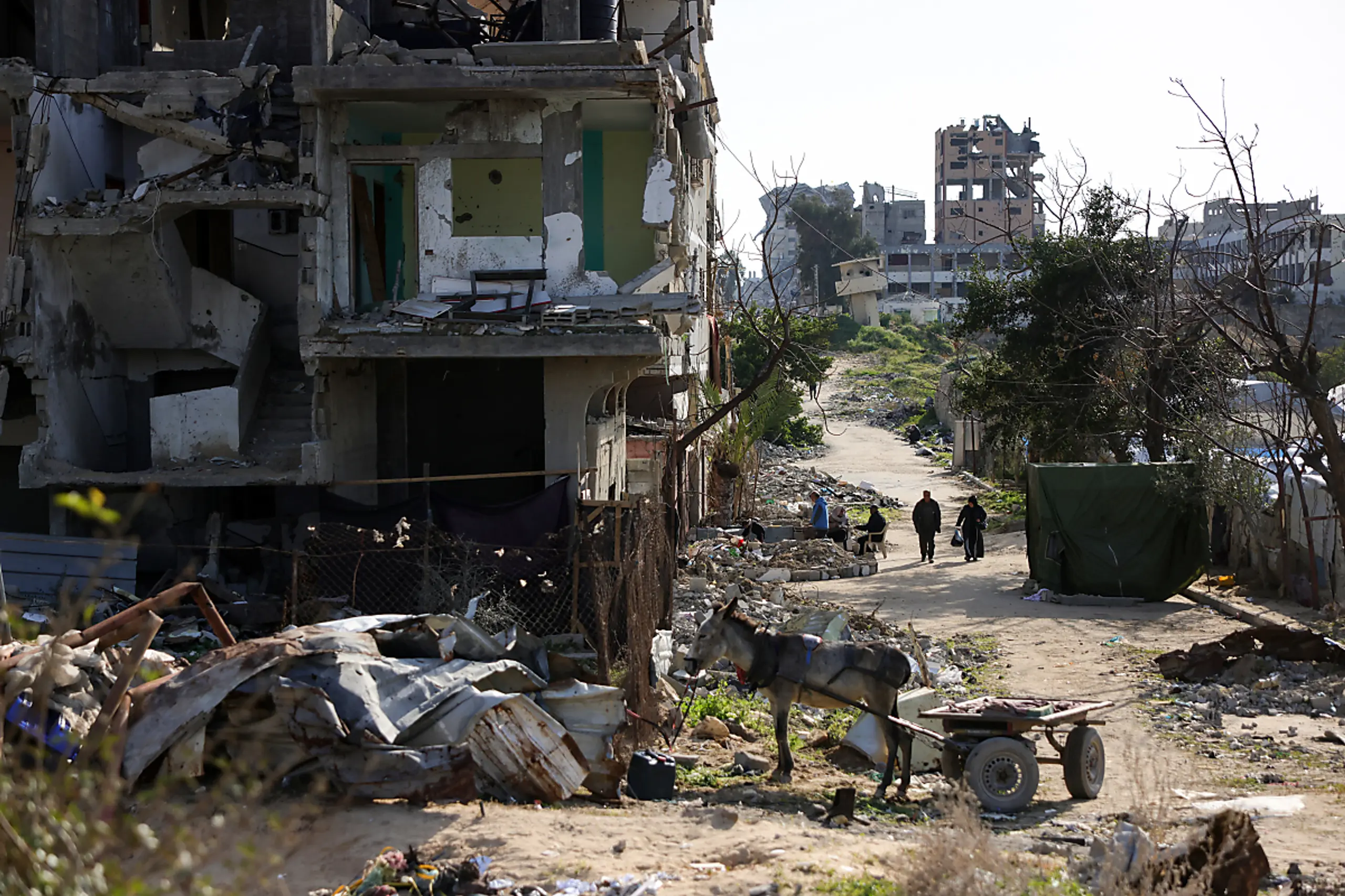 Gazastreifen ist auf Hilfe von außen angewiesen