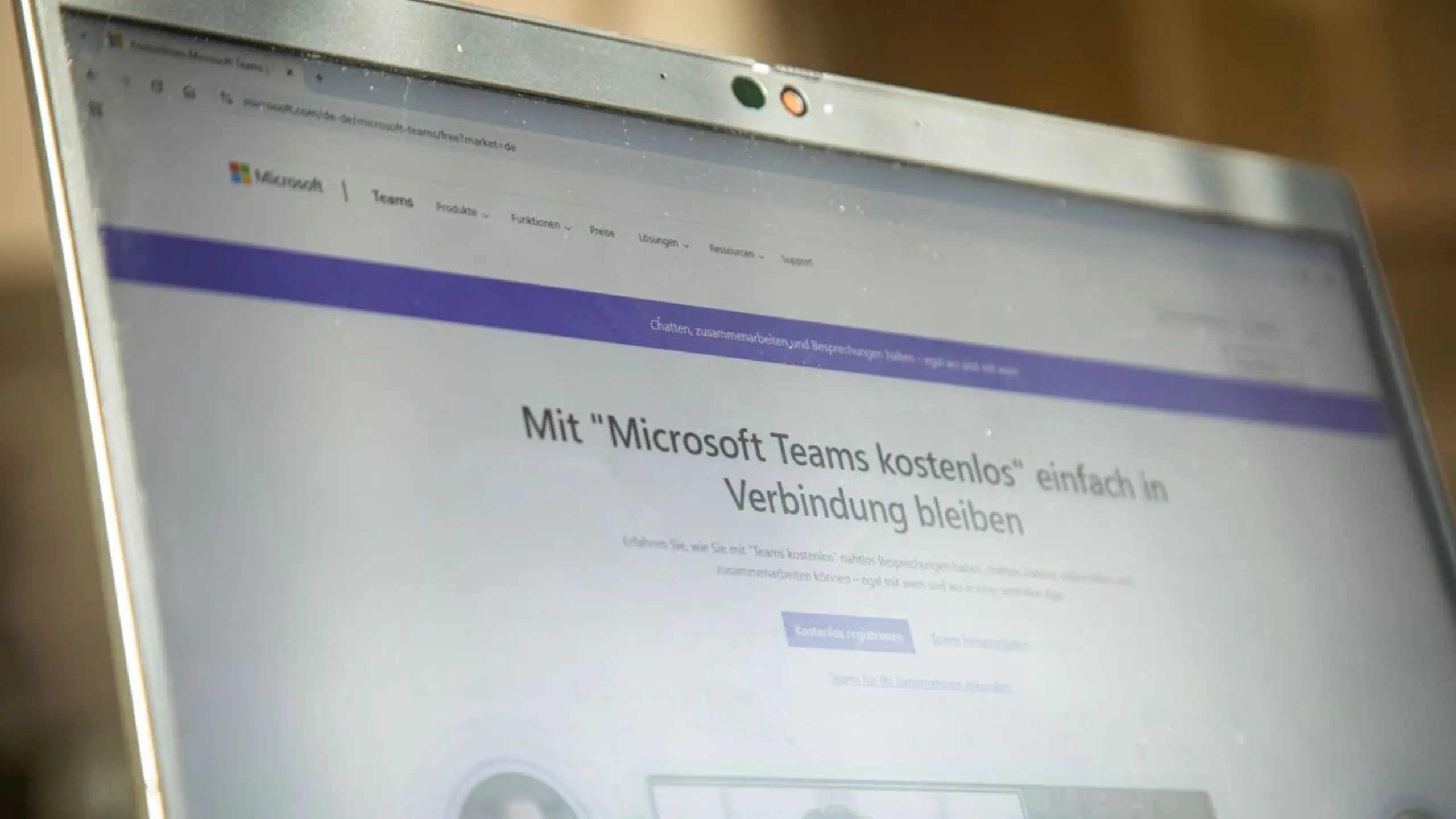 Die Webseite von Microsoft Teams hilft weiter