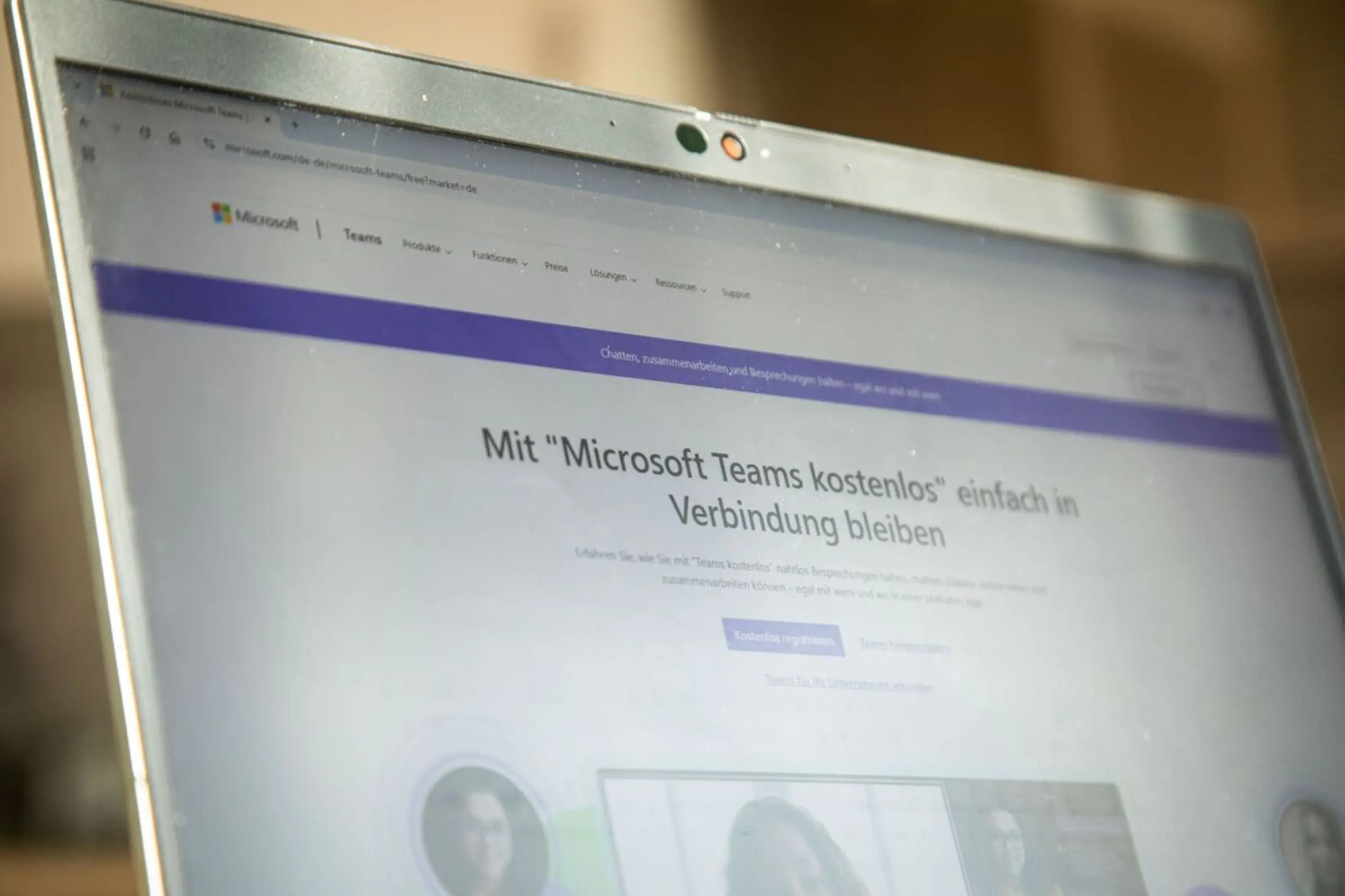 Die Webseite von Microsoft Teams hilft weiter