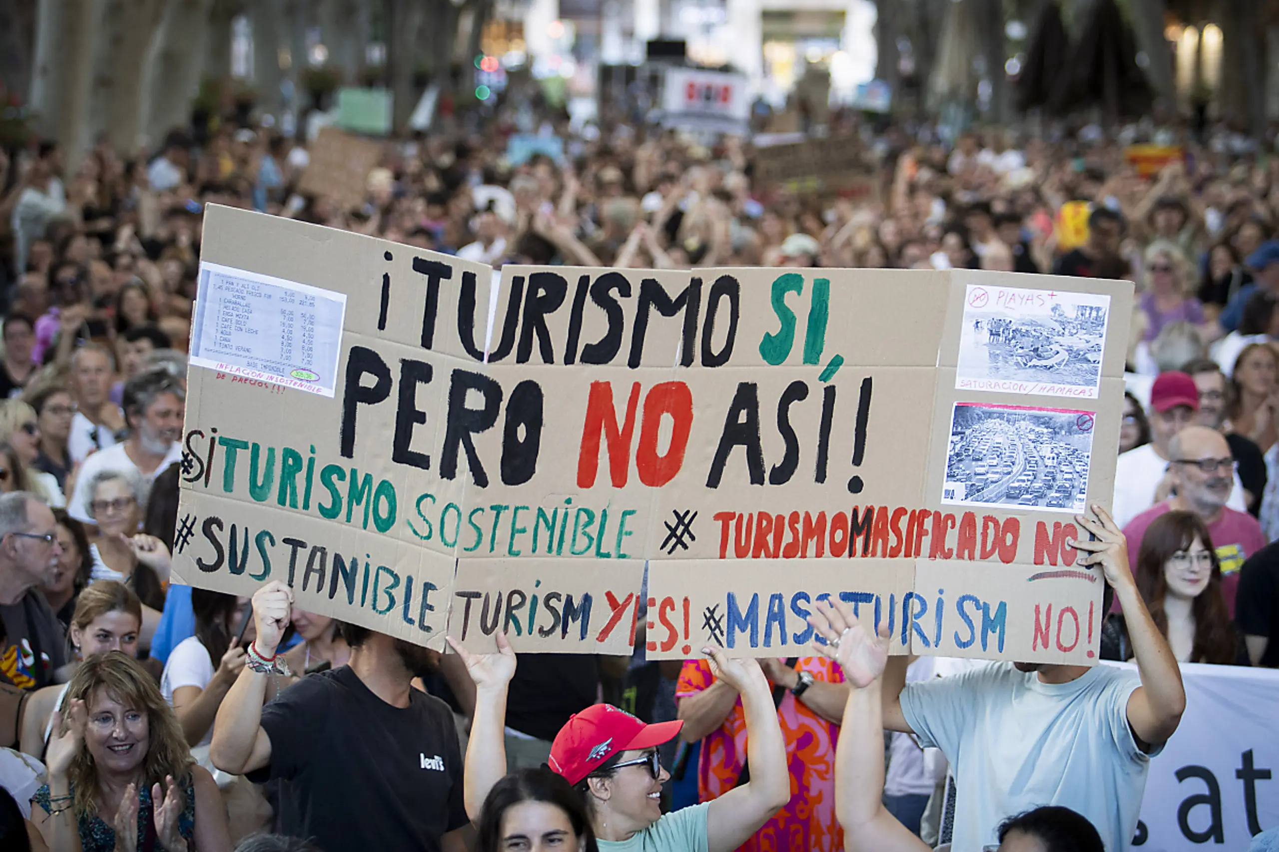 Der Massentourismus auf den Balearen soll durch neue Gesetze eingedämmt werden