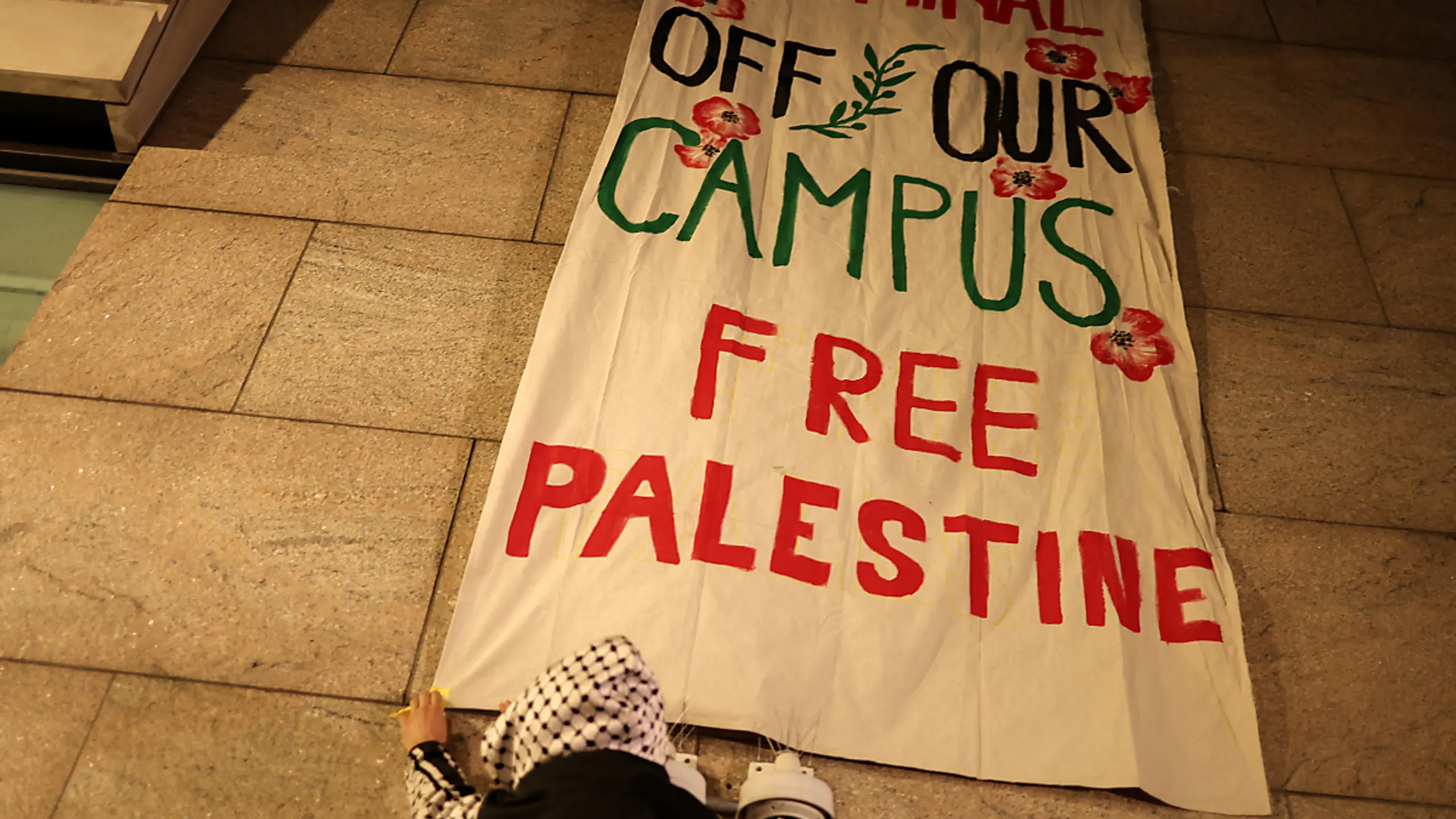 Immer wieder Pro-Palästina-Demos an der Columbia Uni in New York