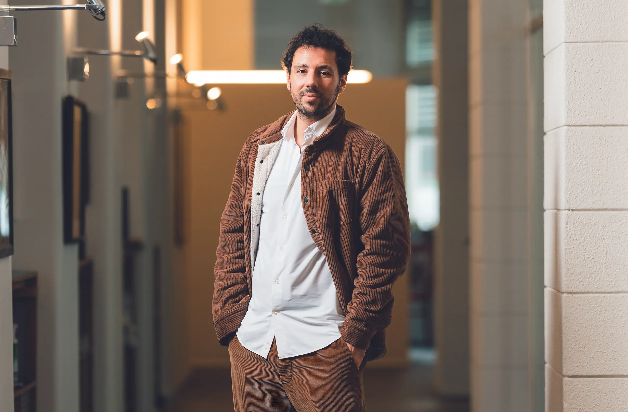 Interview with Marcello Demner at Demner, Merlicek & Bergmann in Vienna, Austria on February 24, 2025. Photo by Matt Observe.