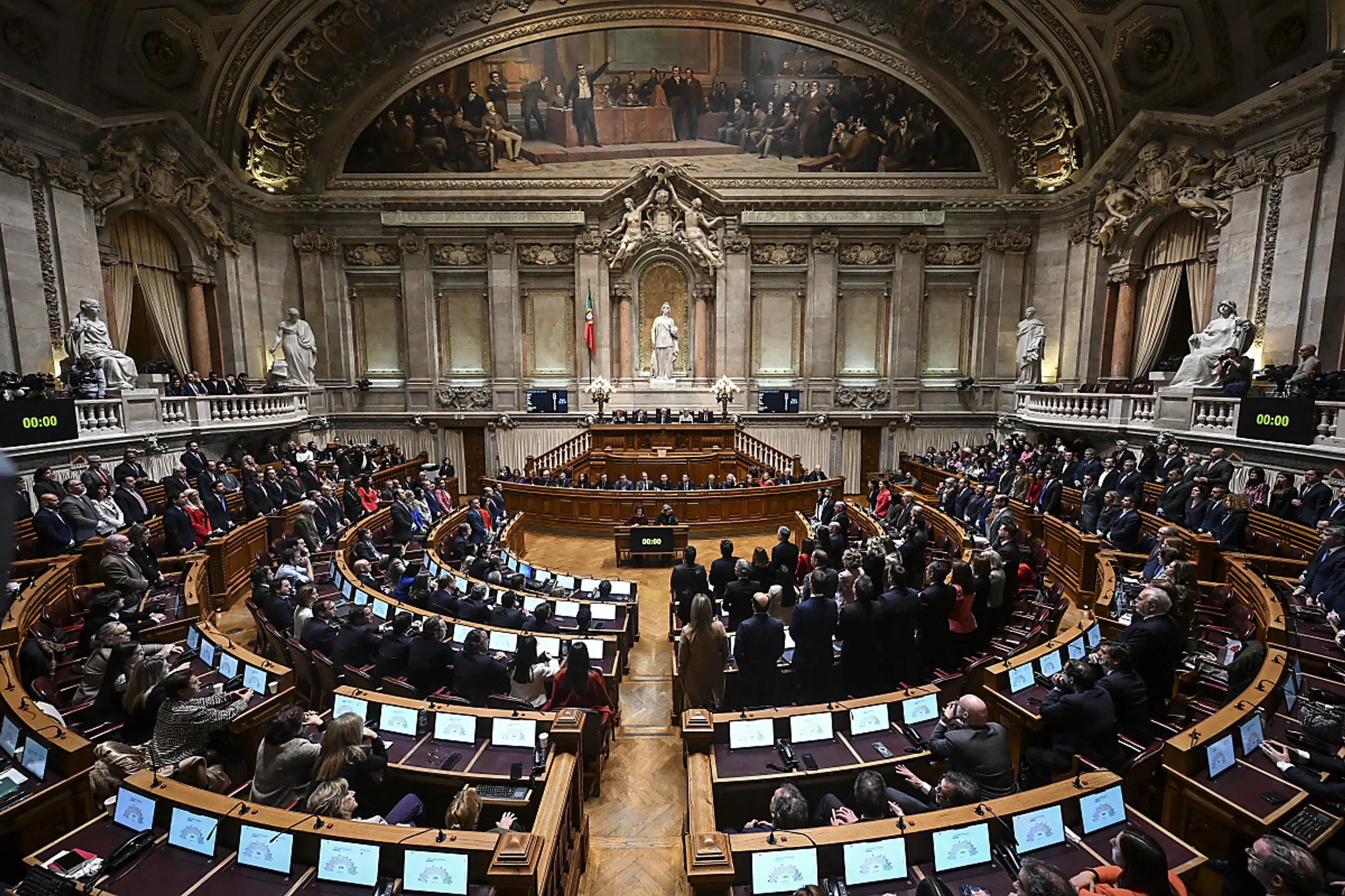 Das Parlament in Lissabon