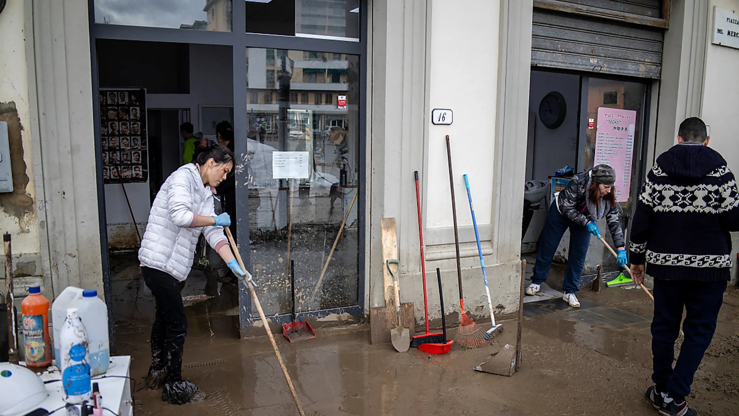 Wasser und mehr Wasser: Die Unwetter haben die Toskana im Griff