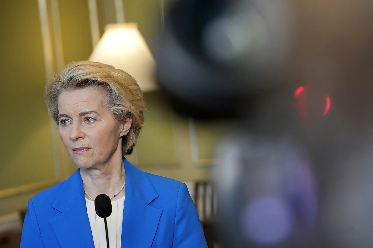 Warnt vor Krieg mit Russland: Von der Leyen