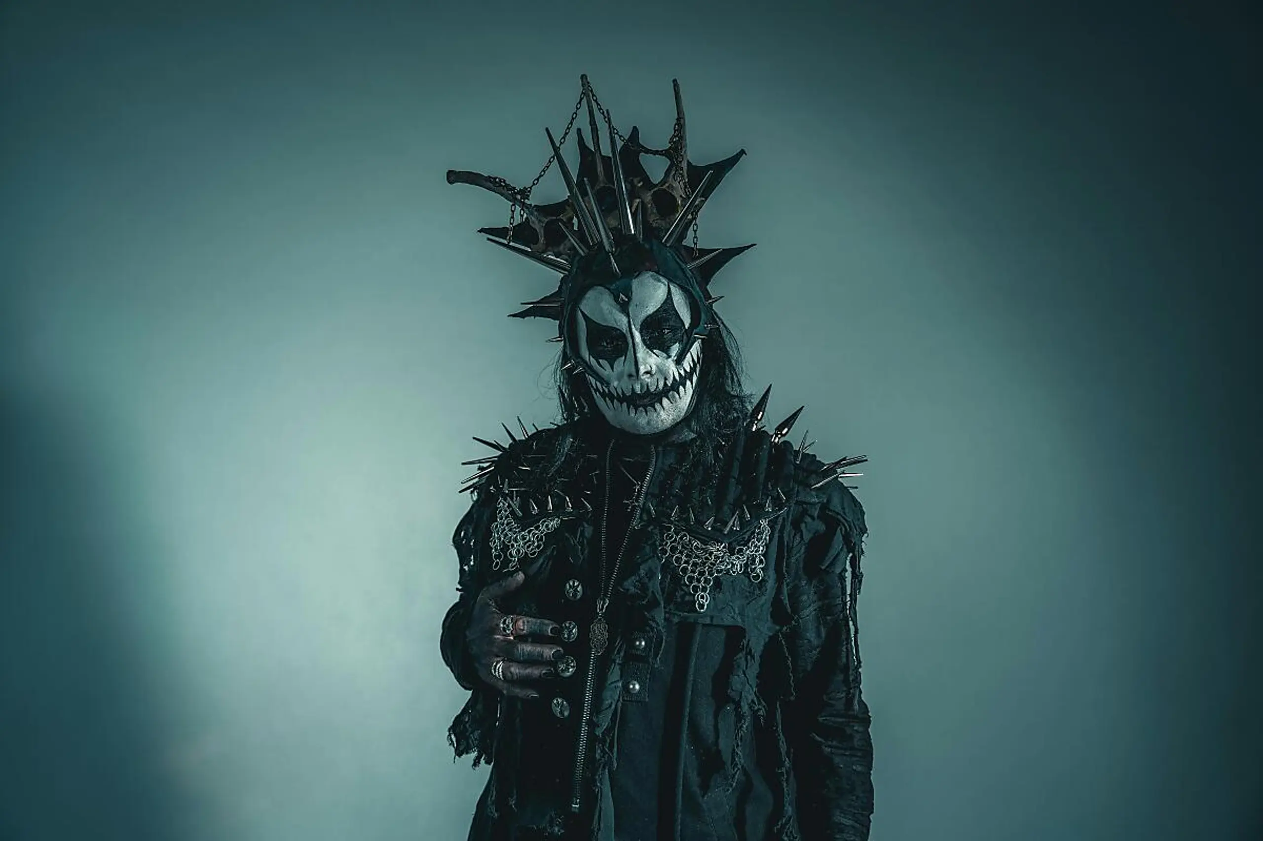 Dani Filth in seinem Arbeitsoutfit