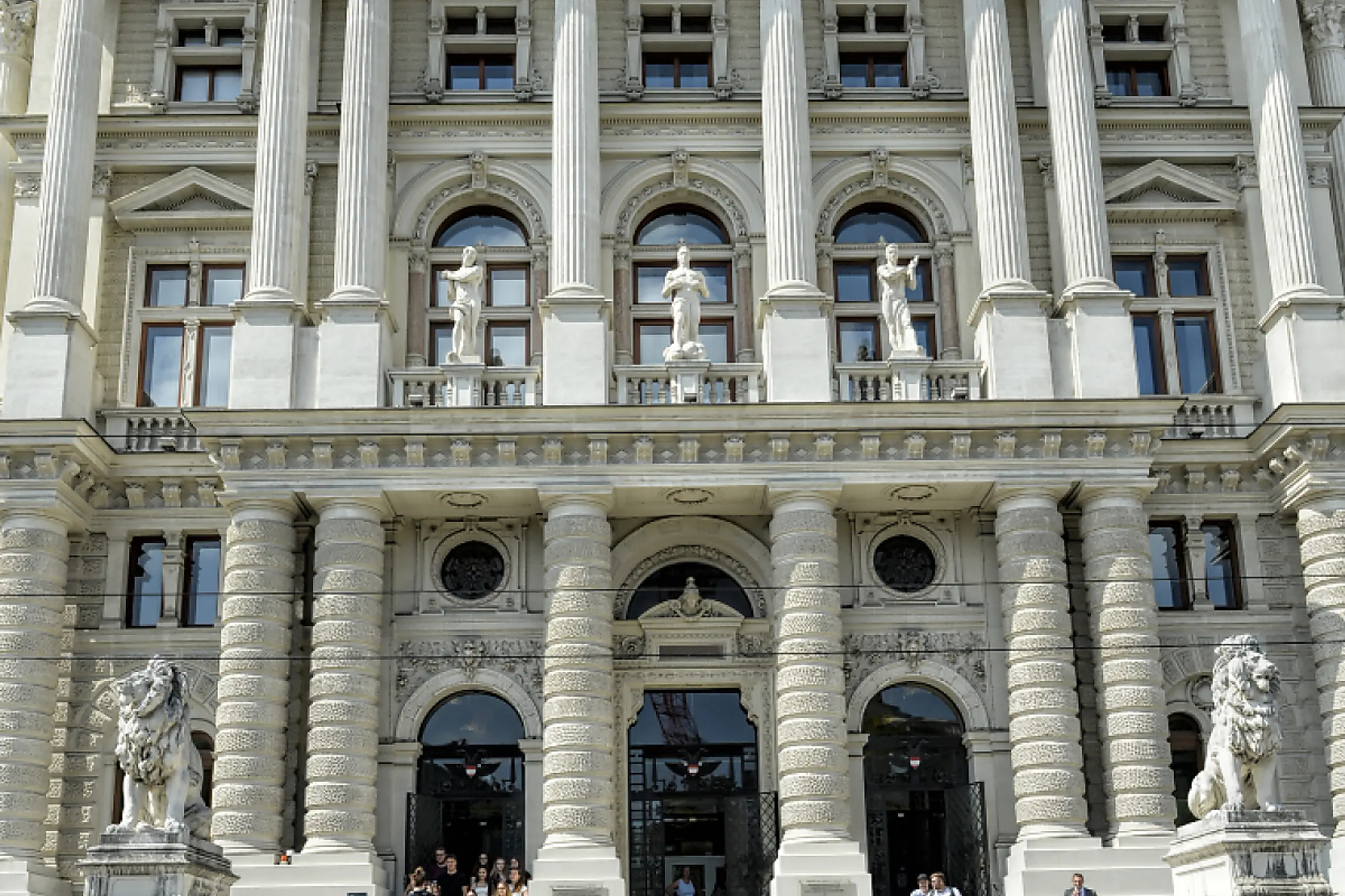 Der Justizpalast in Wien ist Sitz des OGH