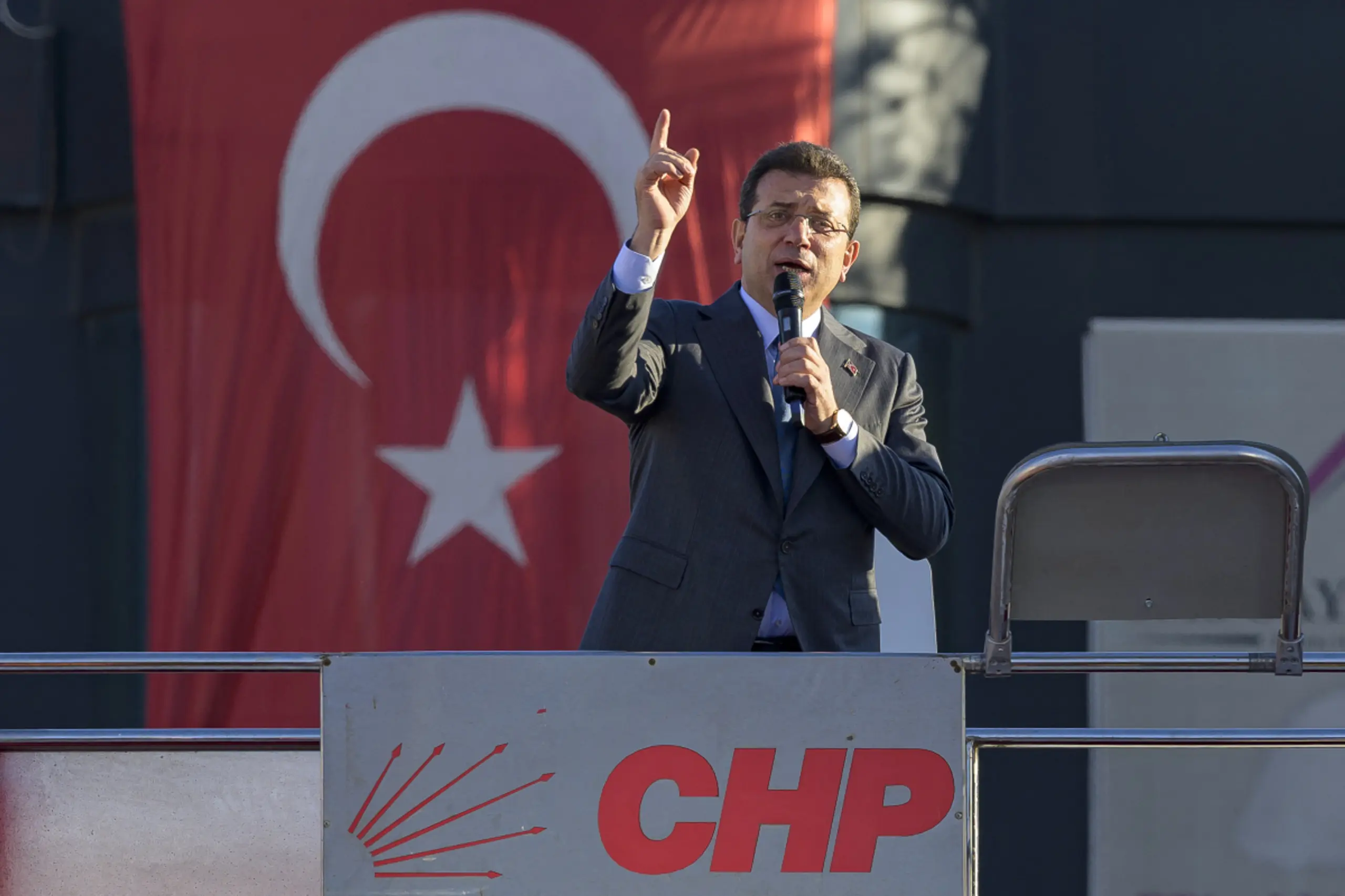 Der Istanbuler Bürgermeister Ekrem Imamoglu