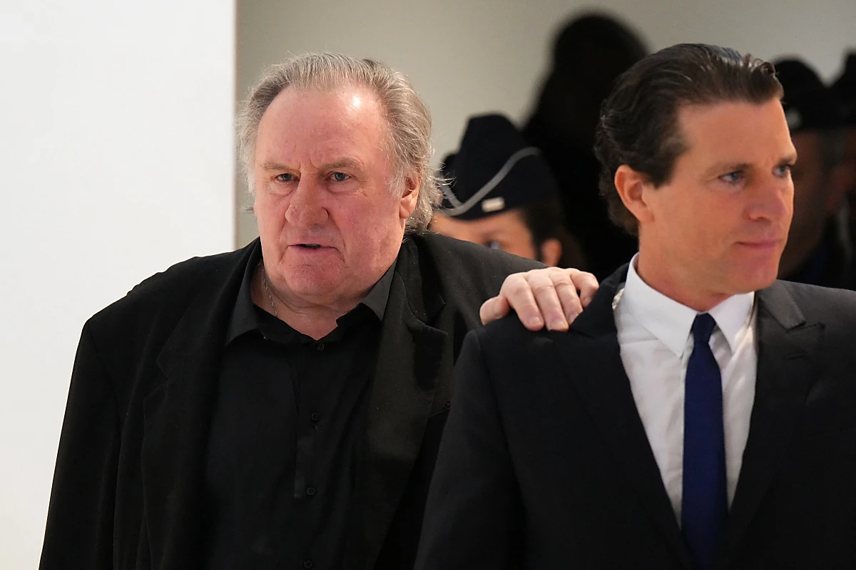 Gerard Depardieu und sein Anwalt Jeremie Assous