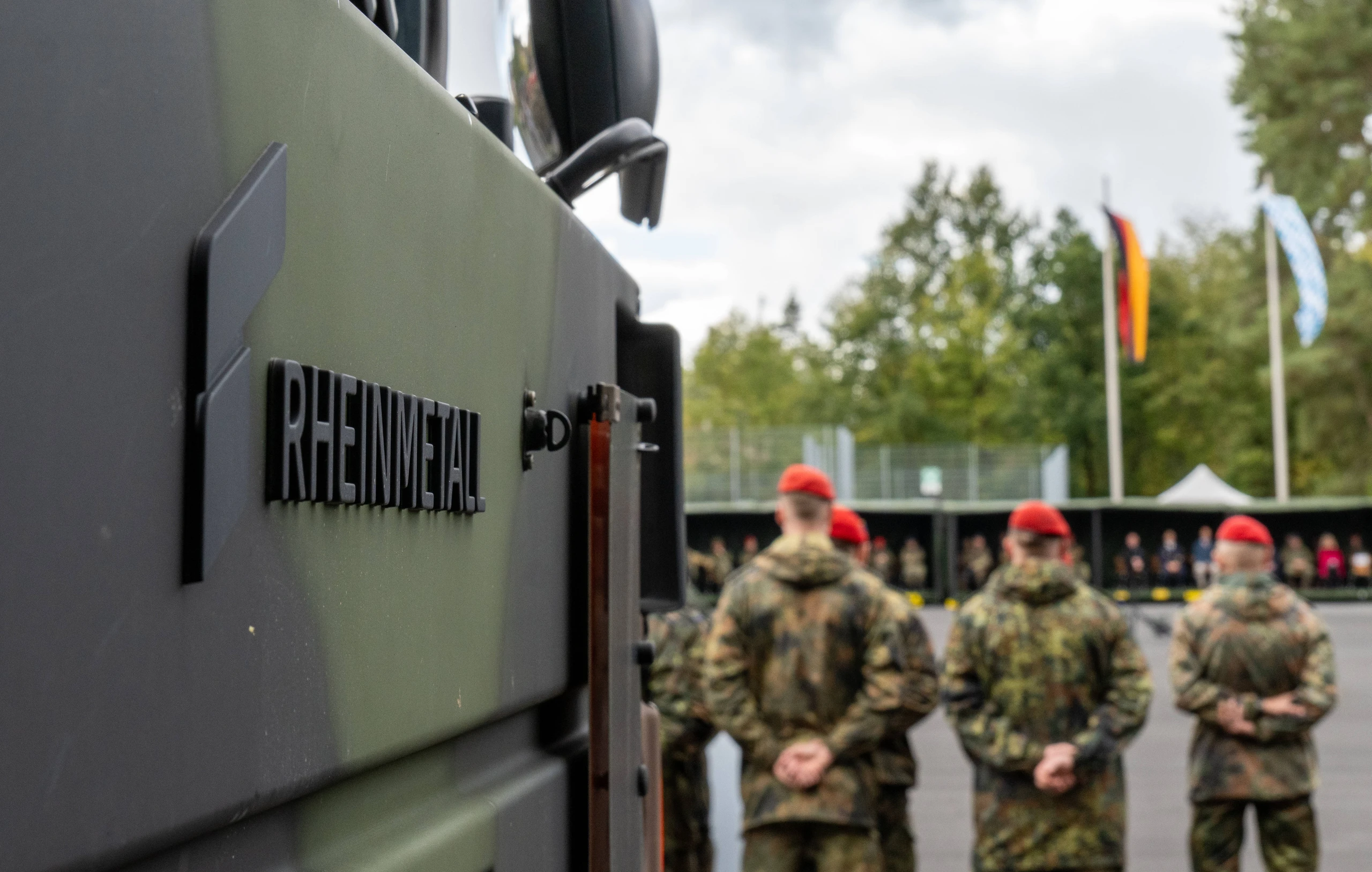 Kurseinbruch bei Europas Rüstungsaktien