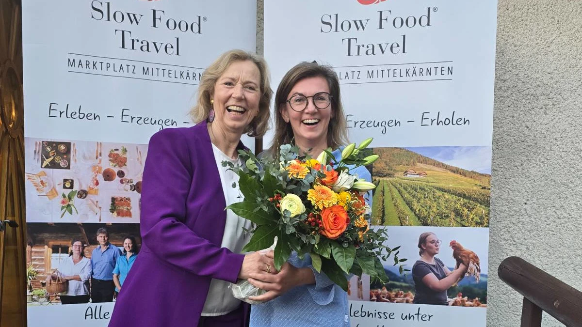 Neuer Schwung für Slow Food Travel Marktplatz Mittelkärnten: Romana Candussi übernimmt von Ingrid Bachler