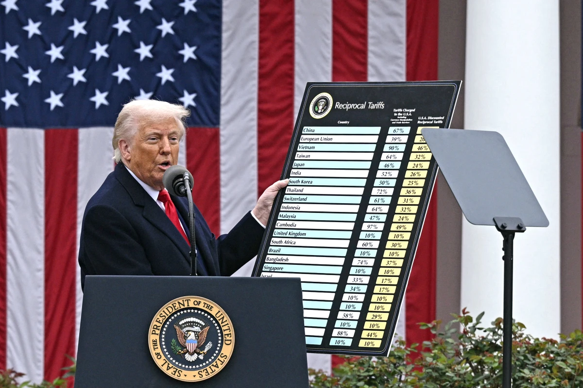 US-Präsident Donald Trump sagt mit einem gewaltigen Zollpaket Handelspartnern auf aller Welt den Kampf an
