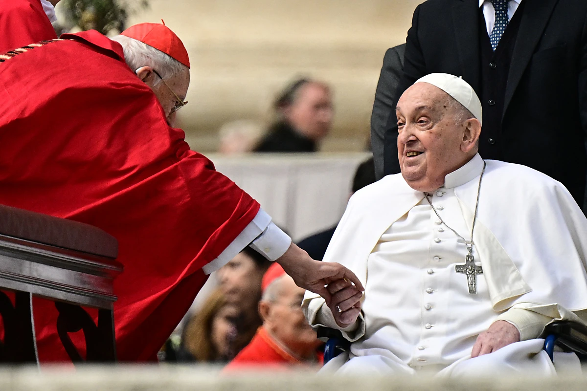 Der Papst am Palmsonntag