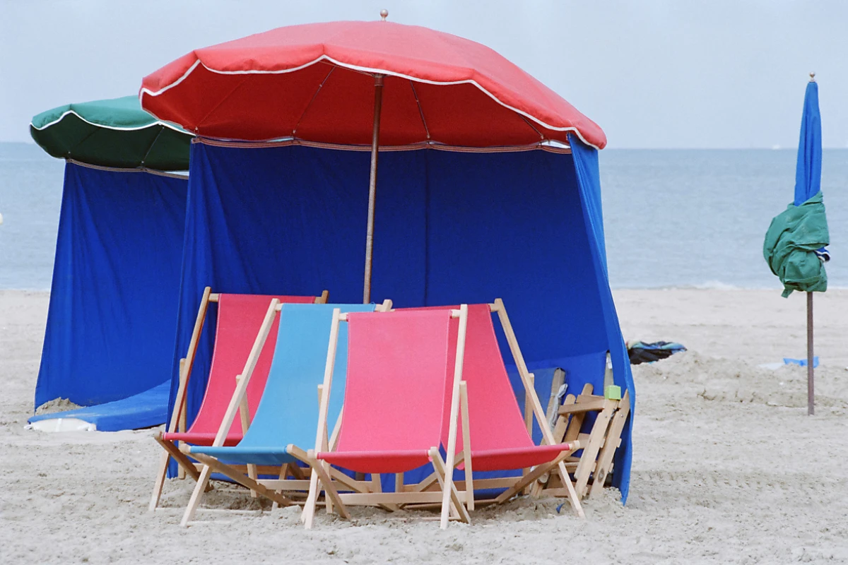 Ohne Reservierung kein Platz am Strand